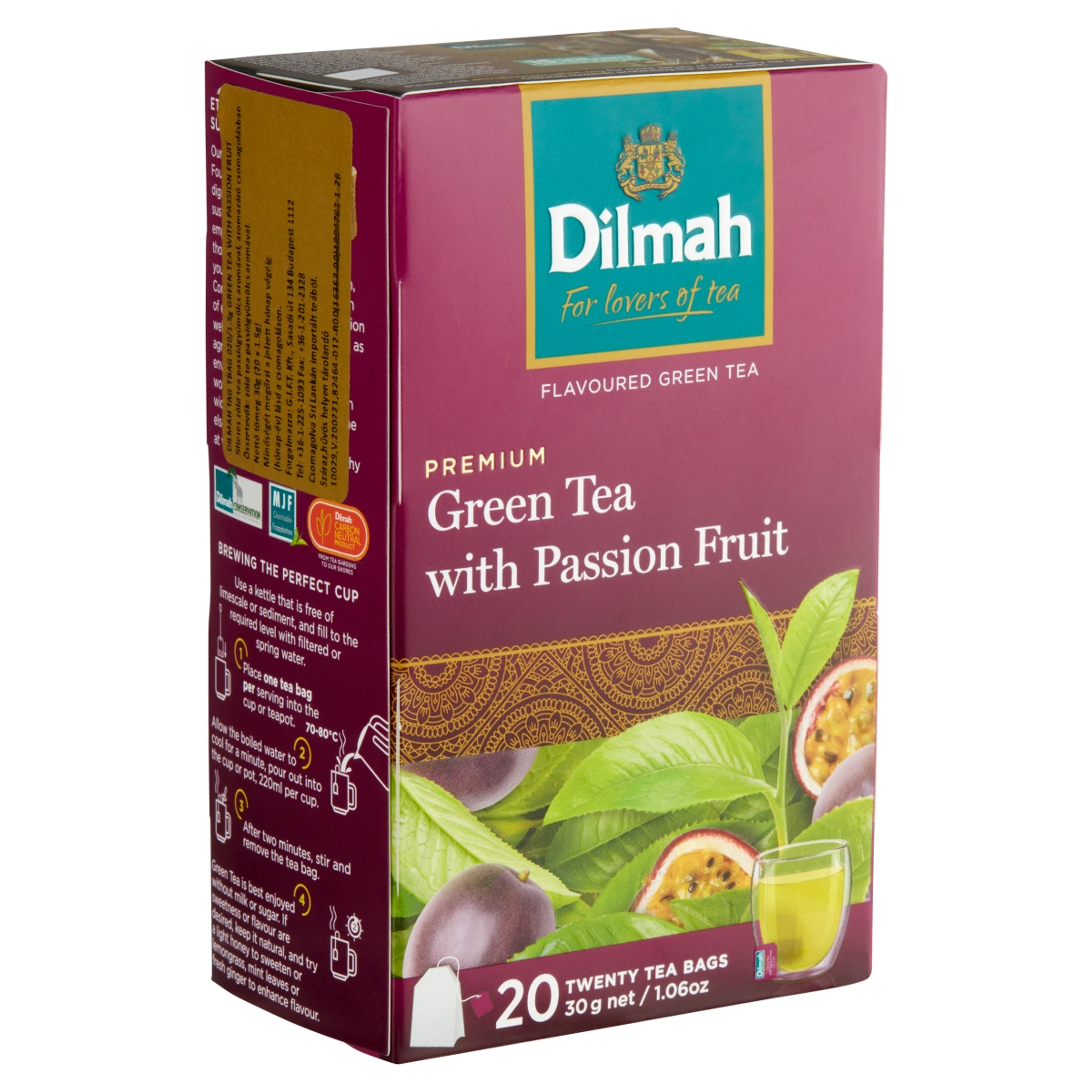 Dilmah Green tea passiógyümölcs aromával - 30 g-2