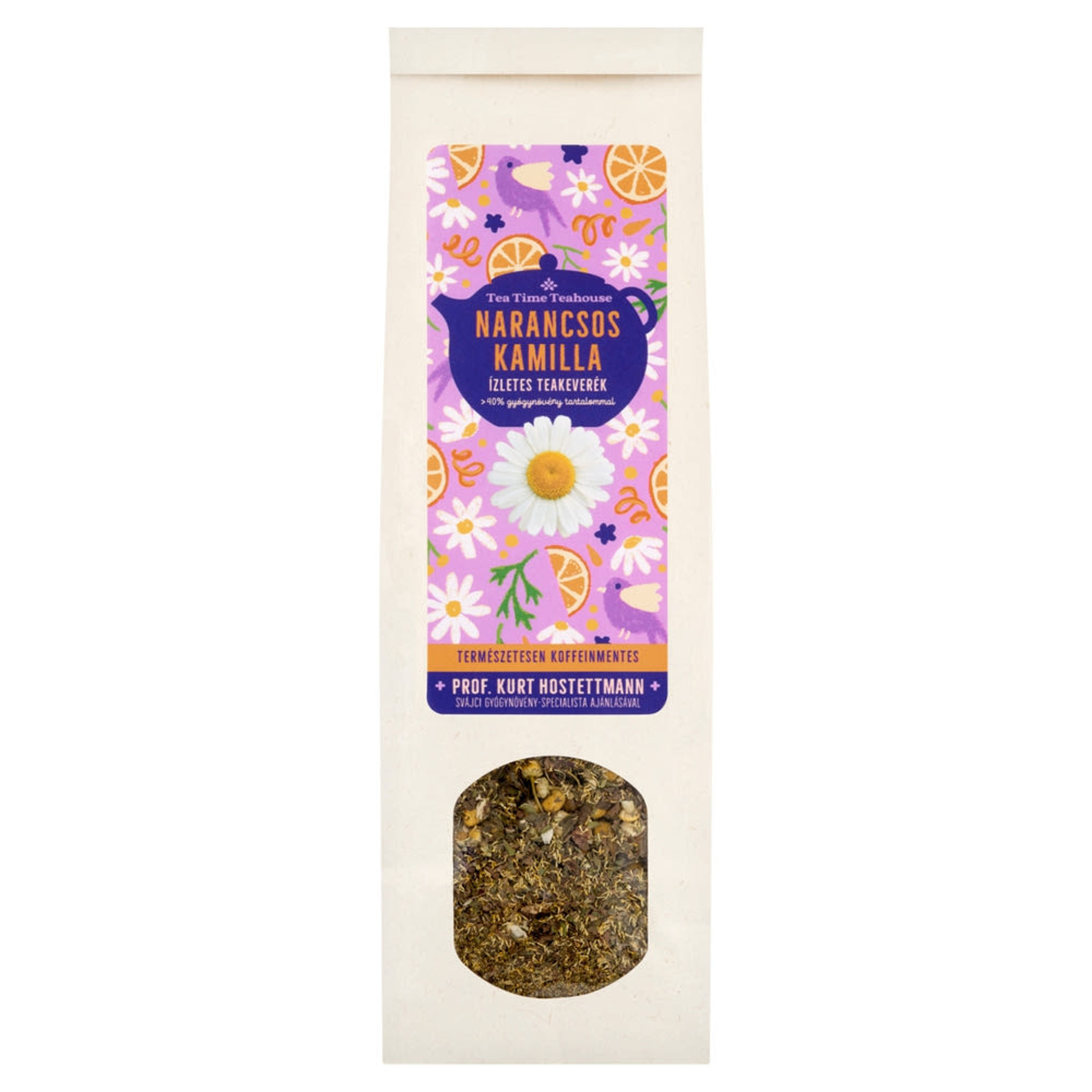 Tea Time Teaház narancsos kamilla tea - 50 g