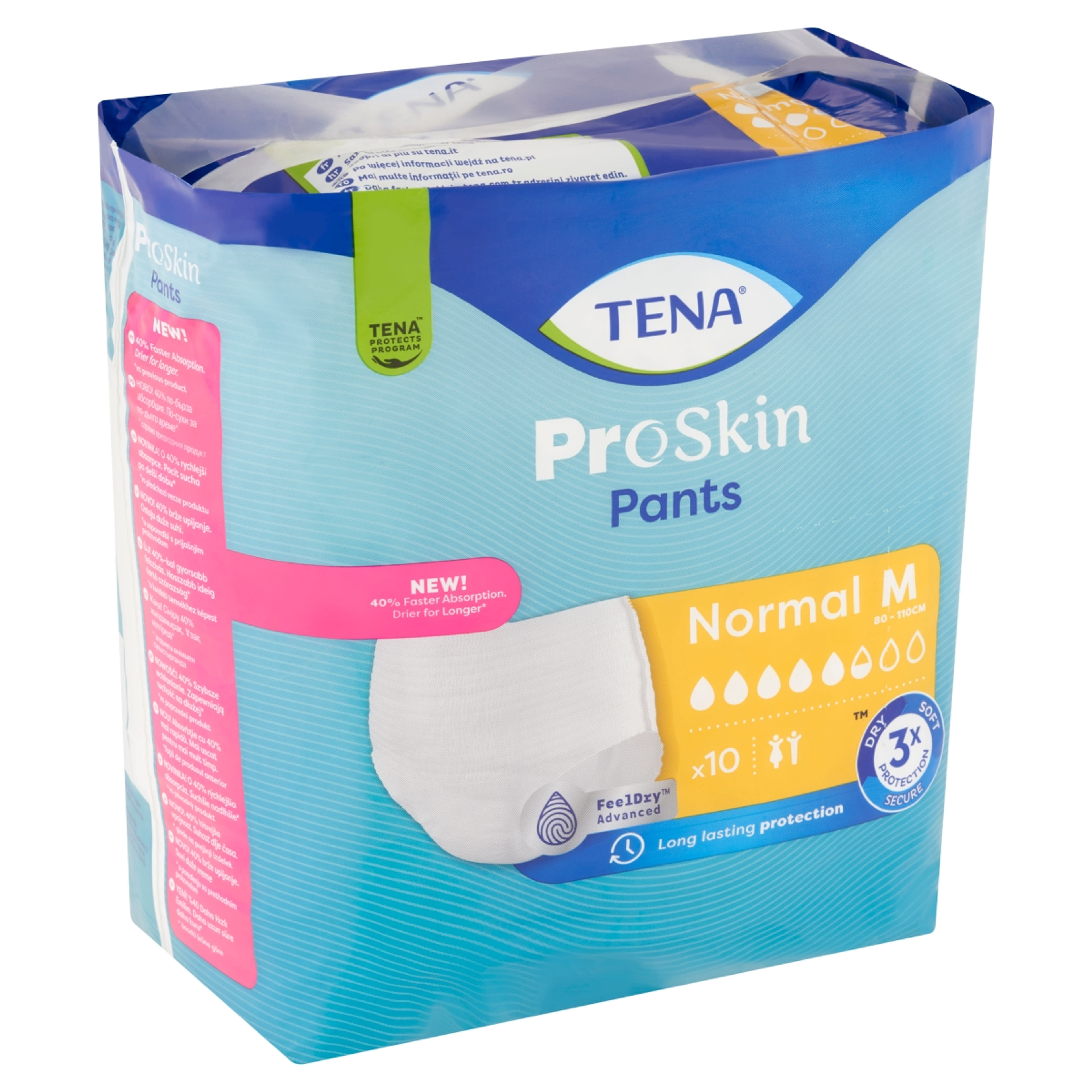 Tena Pants inkontinencia-nadrágpelenka normál, medium - 10 db-2