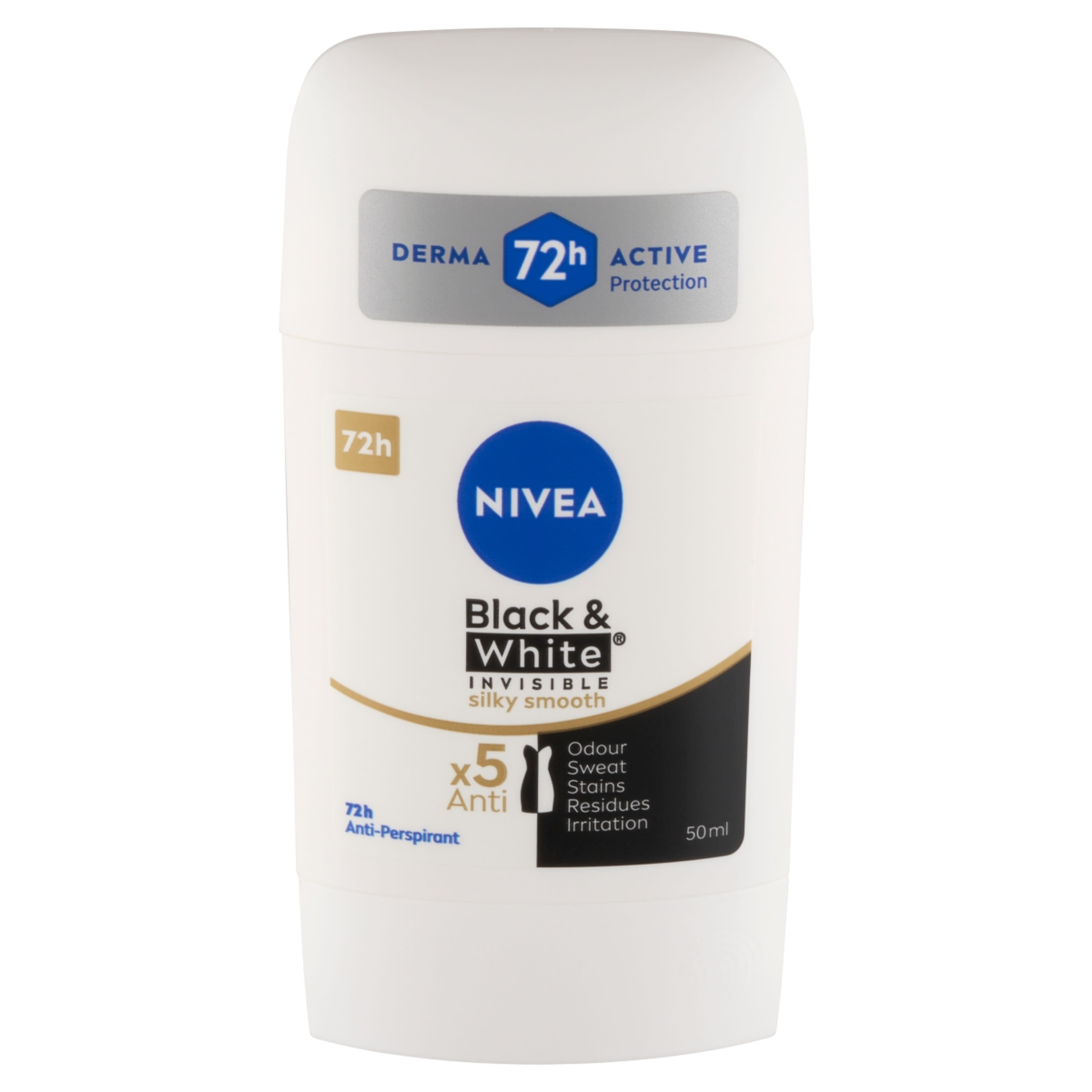 Nivea Blck&White Invisible Silky deo stift - 50 ml-2