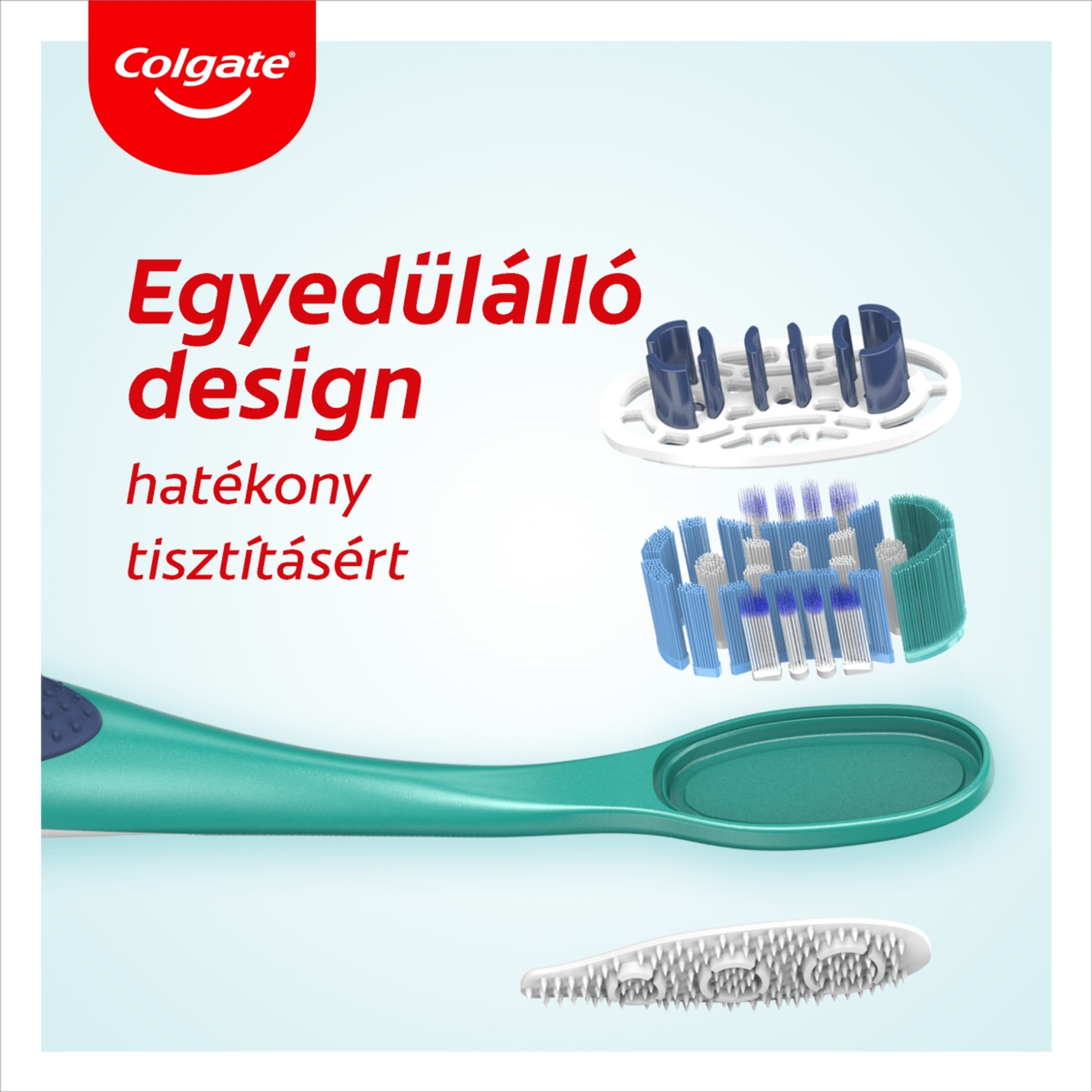 Colgate 360 Deep Clean Soft Duo fogkefe - 2 db-4