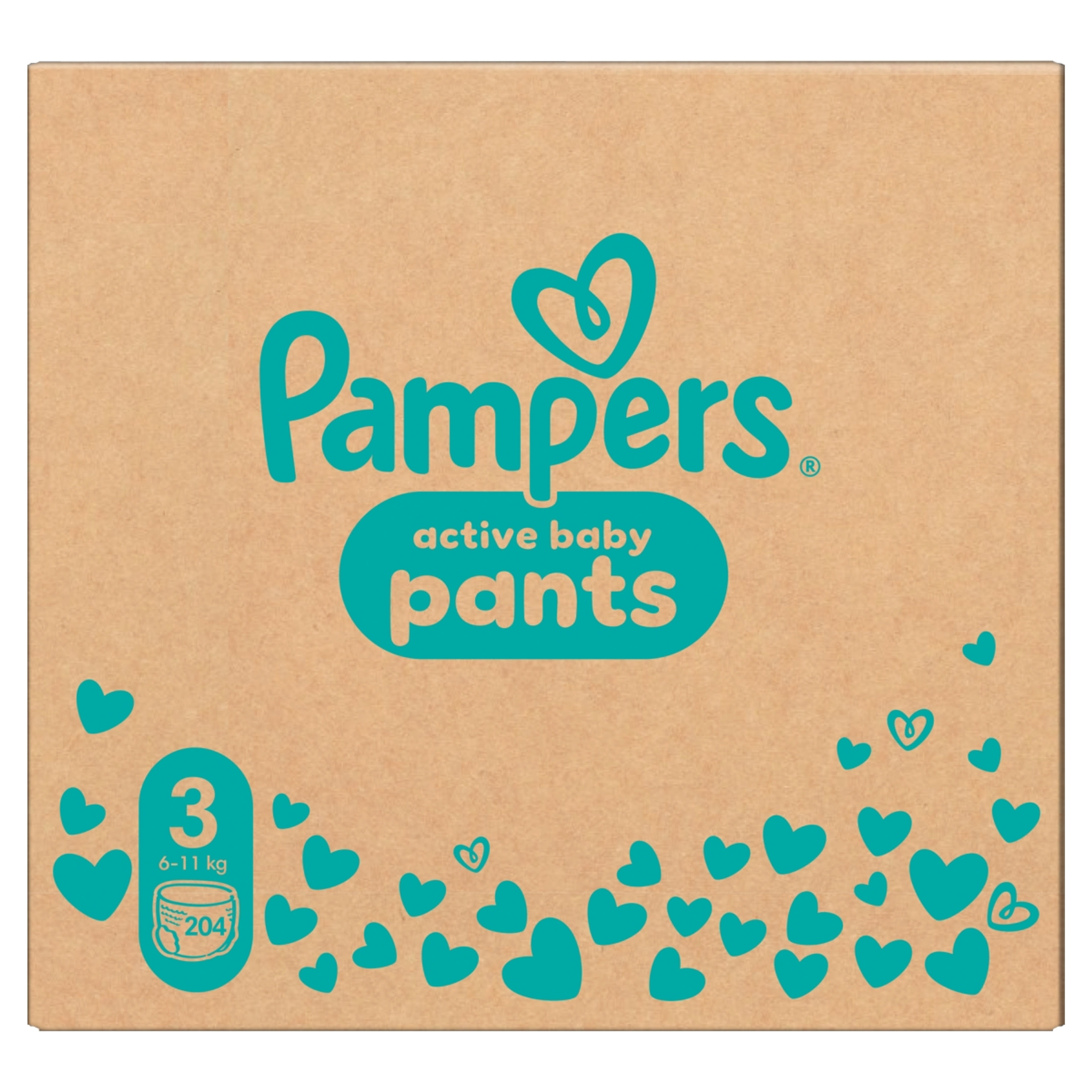 Pampers Pants bugyipelenka, 3-as méret 6kg - 11kg - 204 db