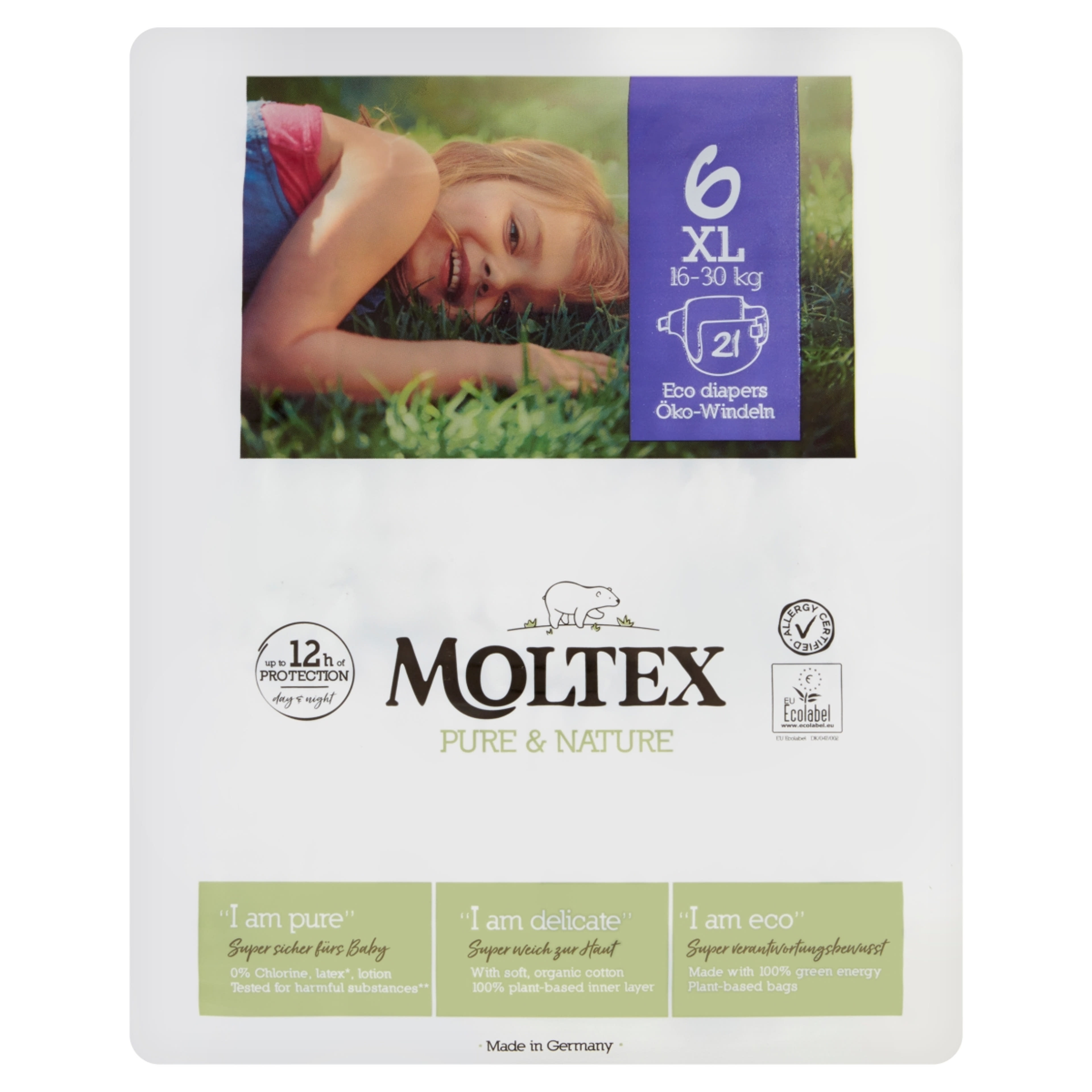 Moltex Pure&Nature XL öko pelenka 16-30 kg - 21 db-1