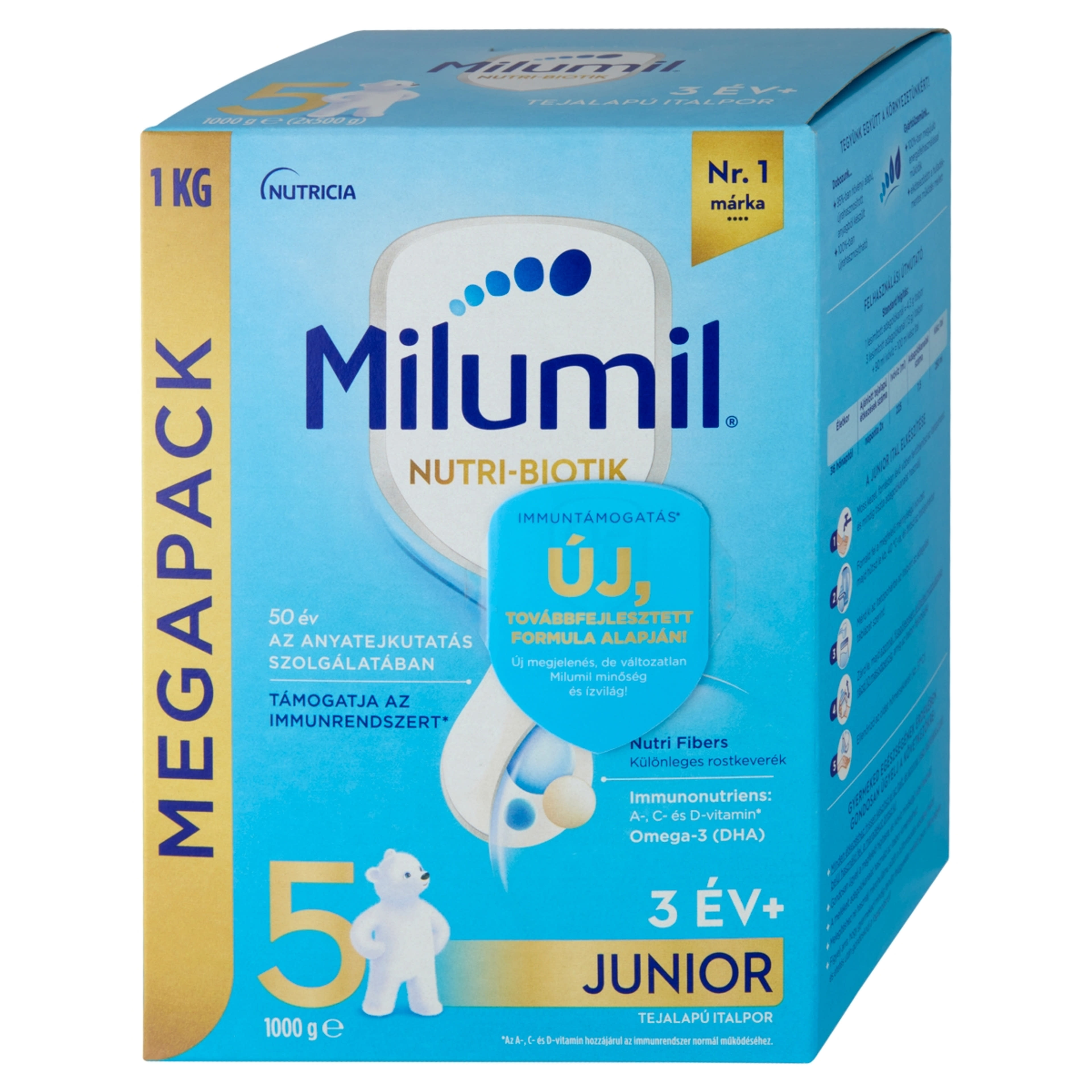 Milumil 5 Junior ital 3 éves kortól - 1000 g-3