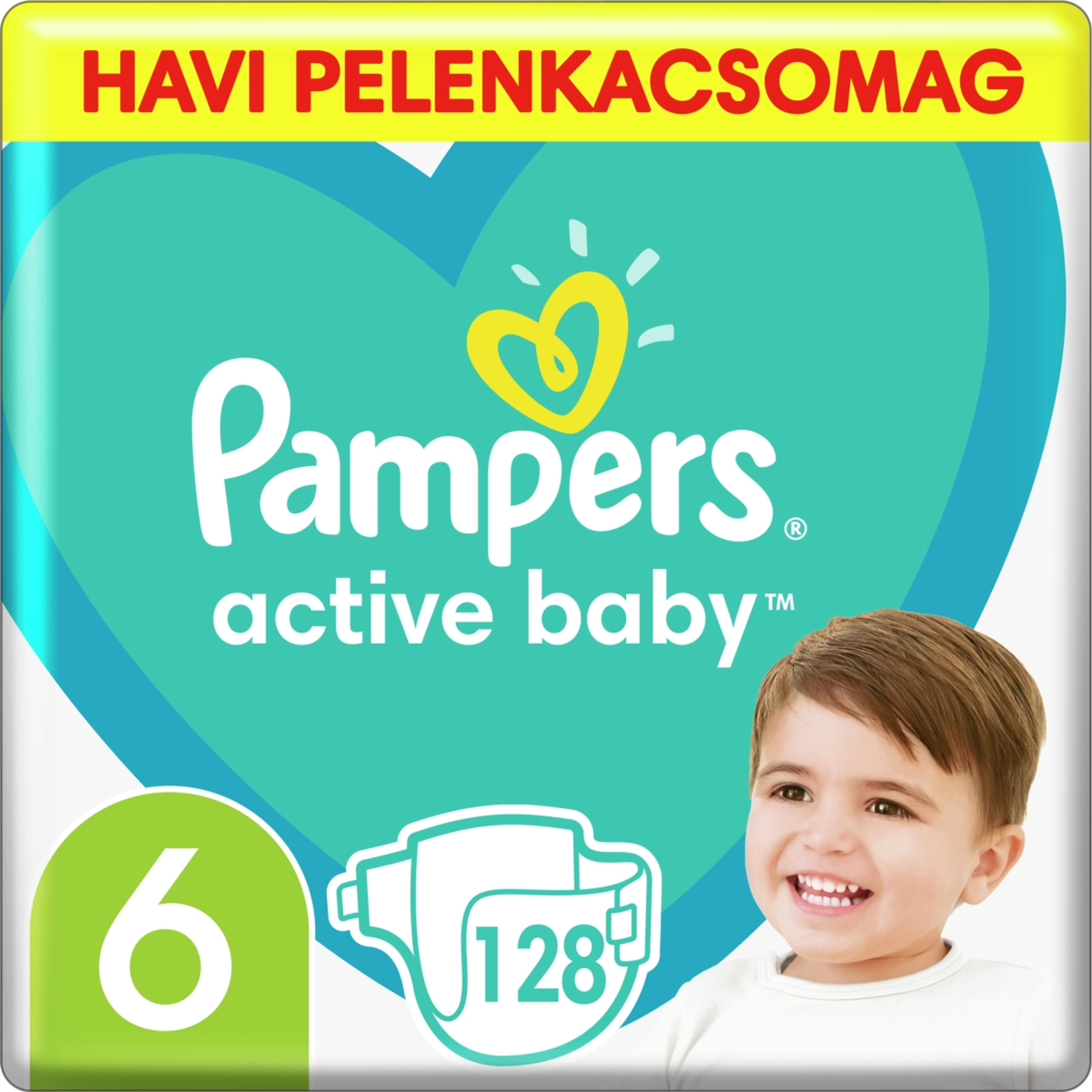 Pampers Active baby Monthly Pack 6 13-18 kg - 128 db-8