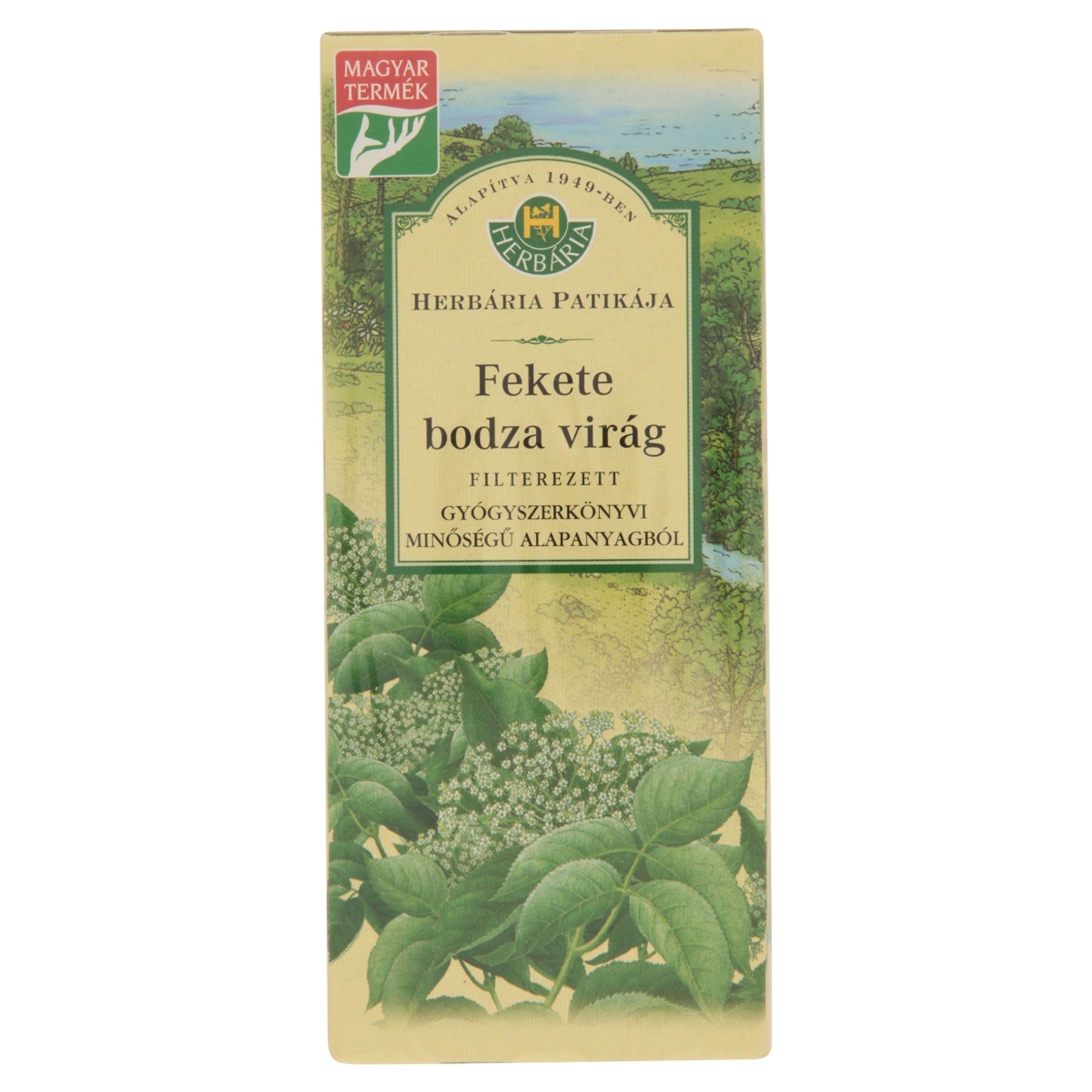 Herbária Fekete bodza virág filterezett - 25 g-1