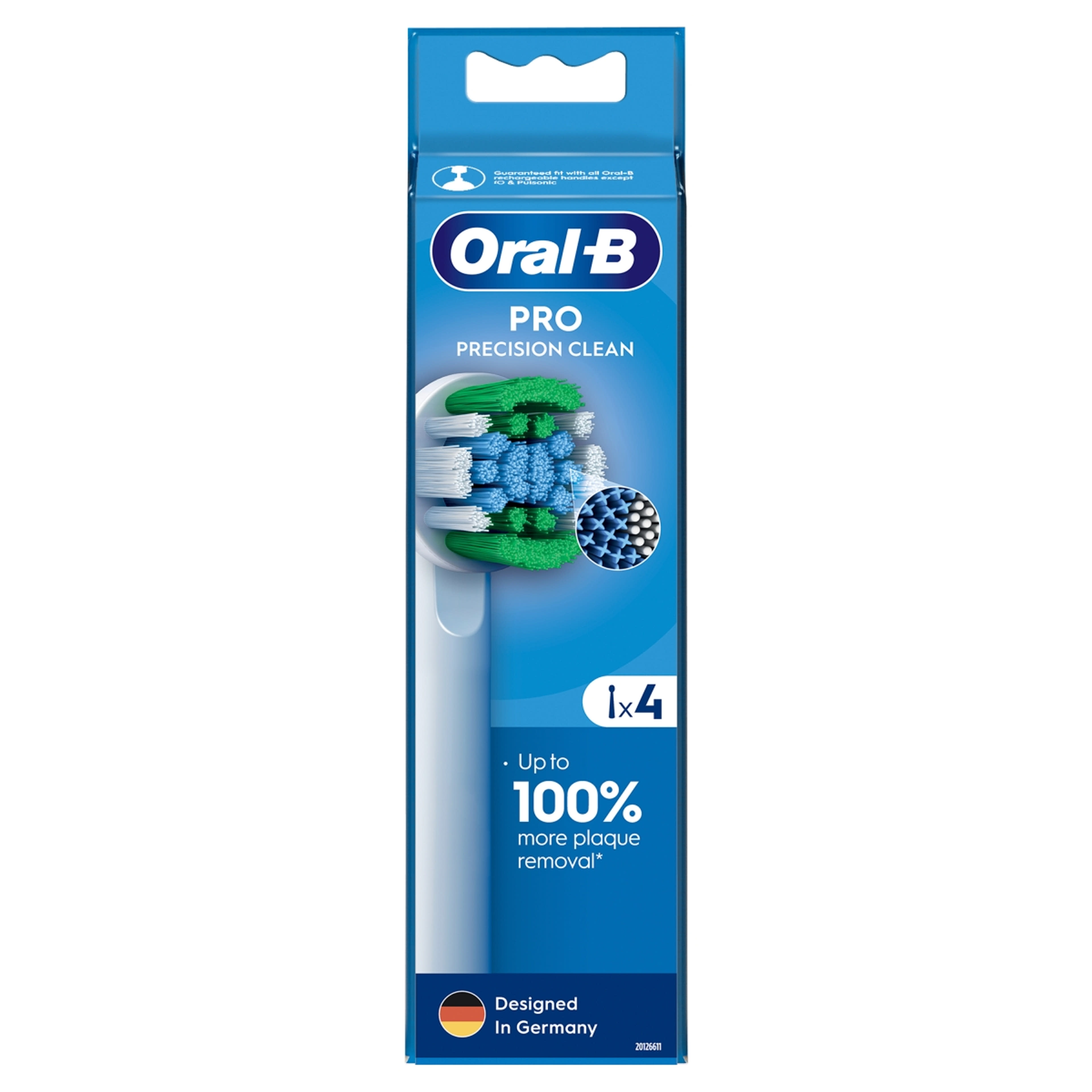 Oral-B Pro Precision Clean fogkefefej - 4 db-1