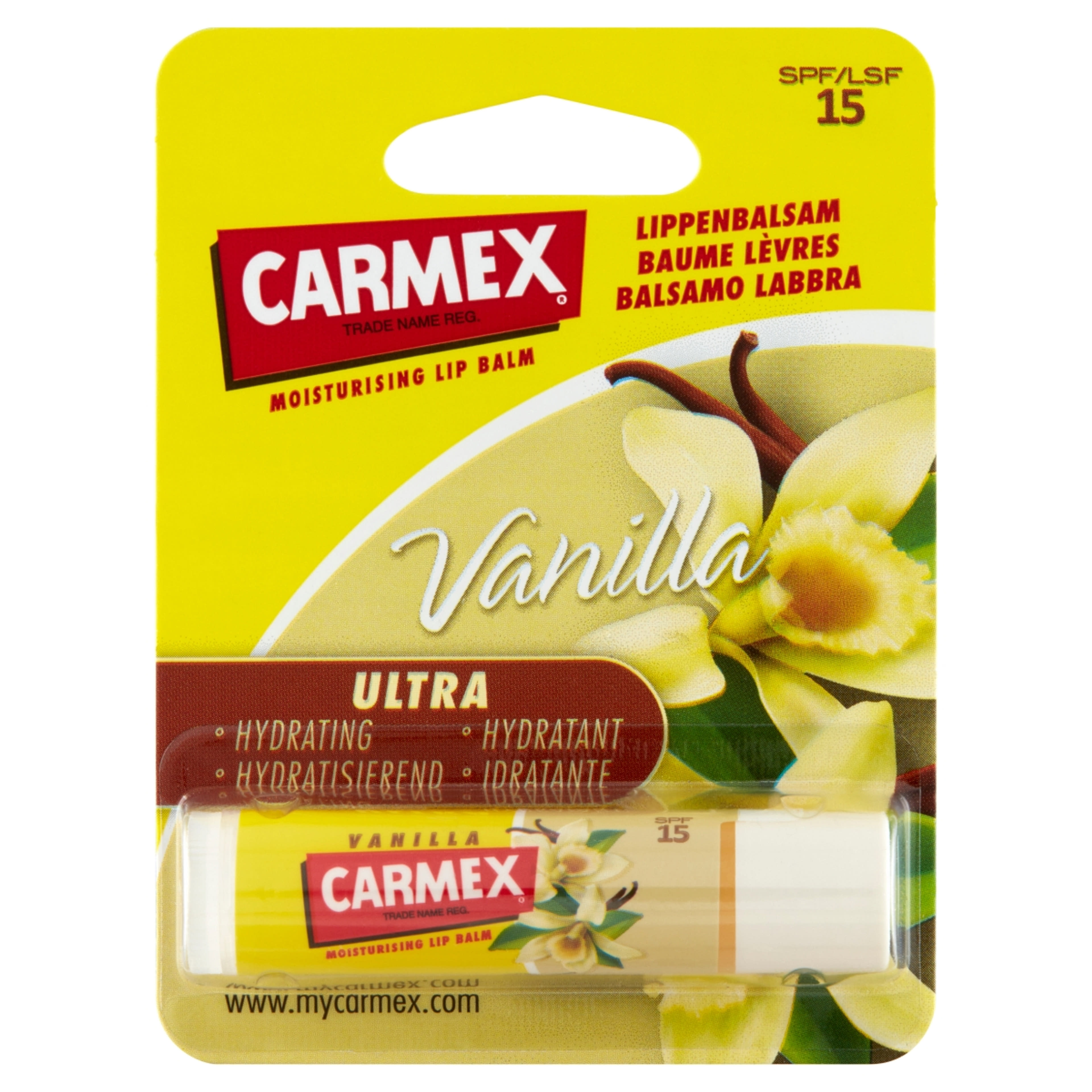 Carmex ajakápoló stift, vanília - 4,25 g