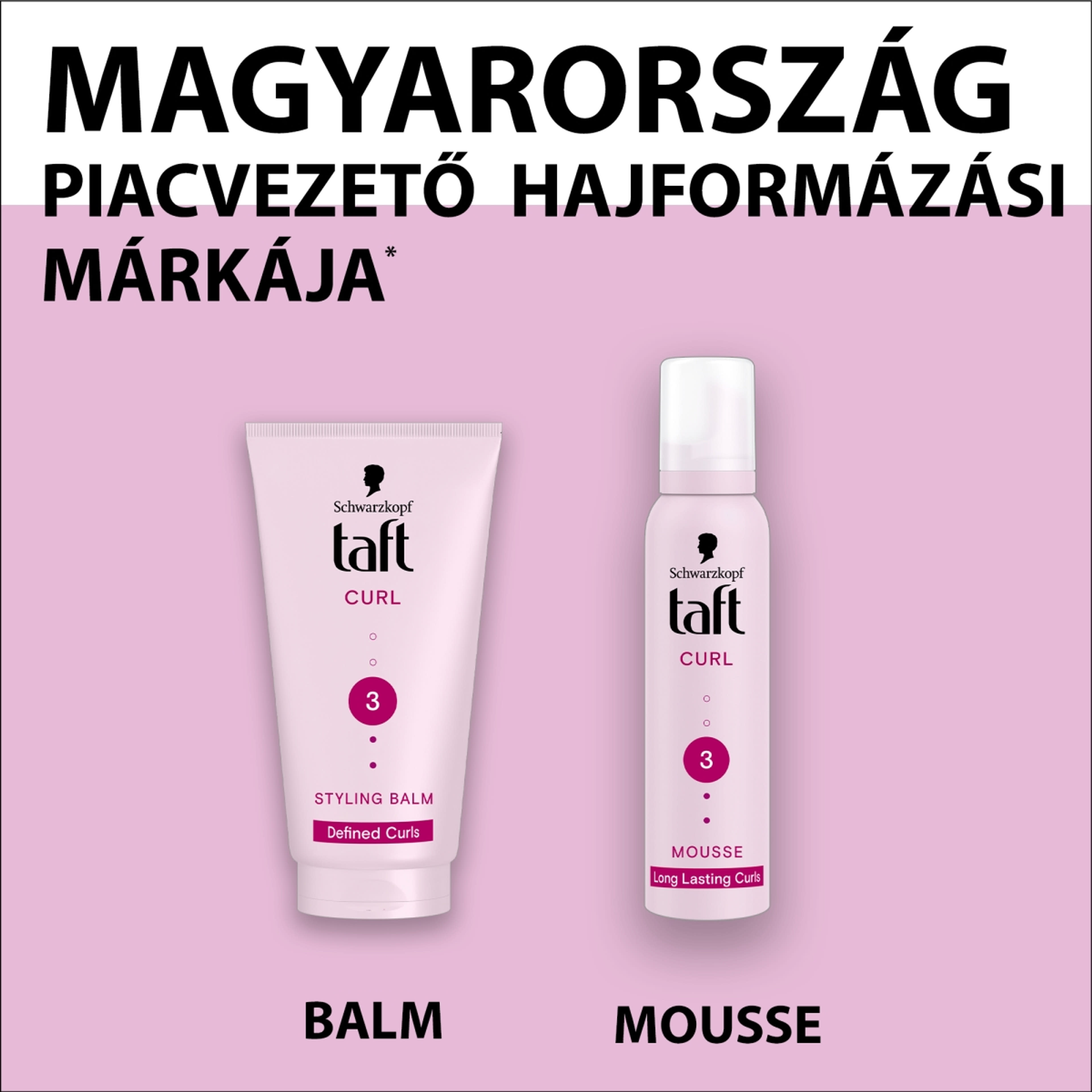 Taft Curl hajrögzítő hab hullámos hajra - 200 ml-5