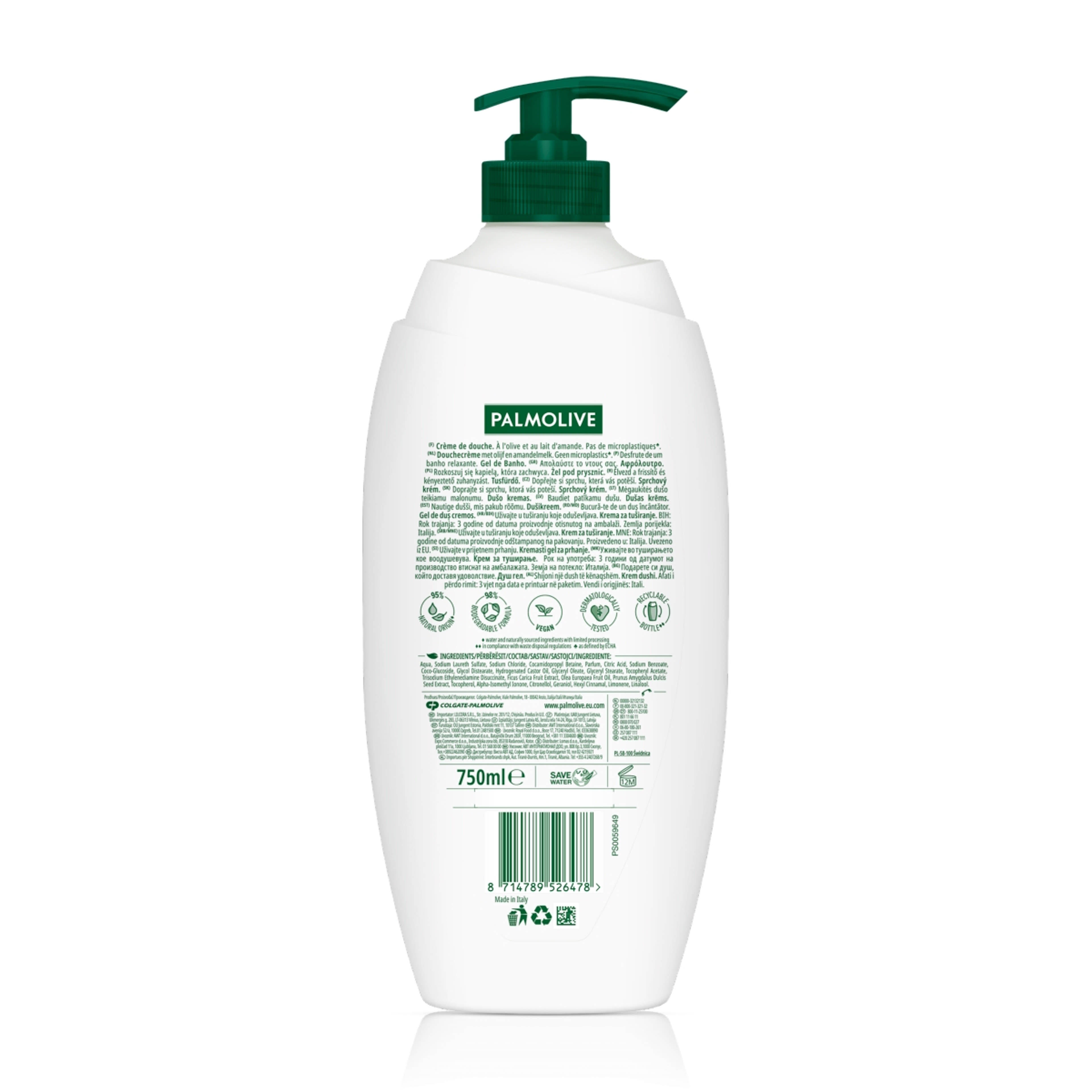 Palmolive Naturals Olive Milk pumpás tusfürdő - 750 ml-3