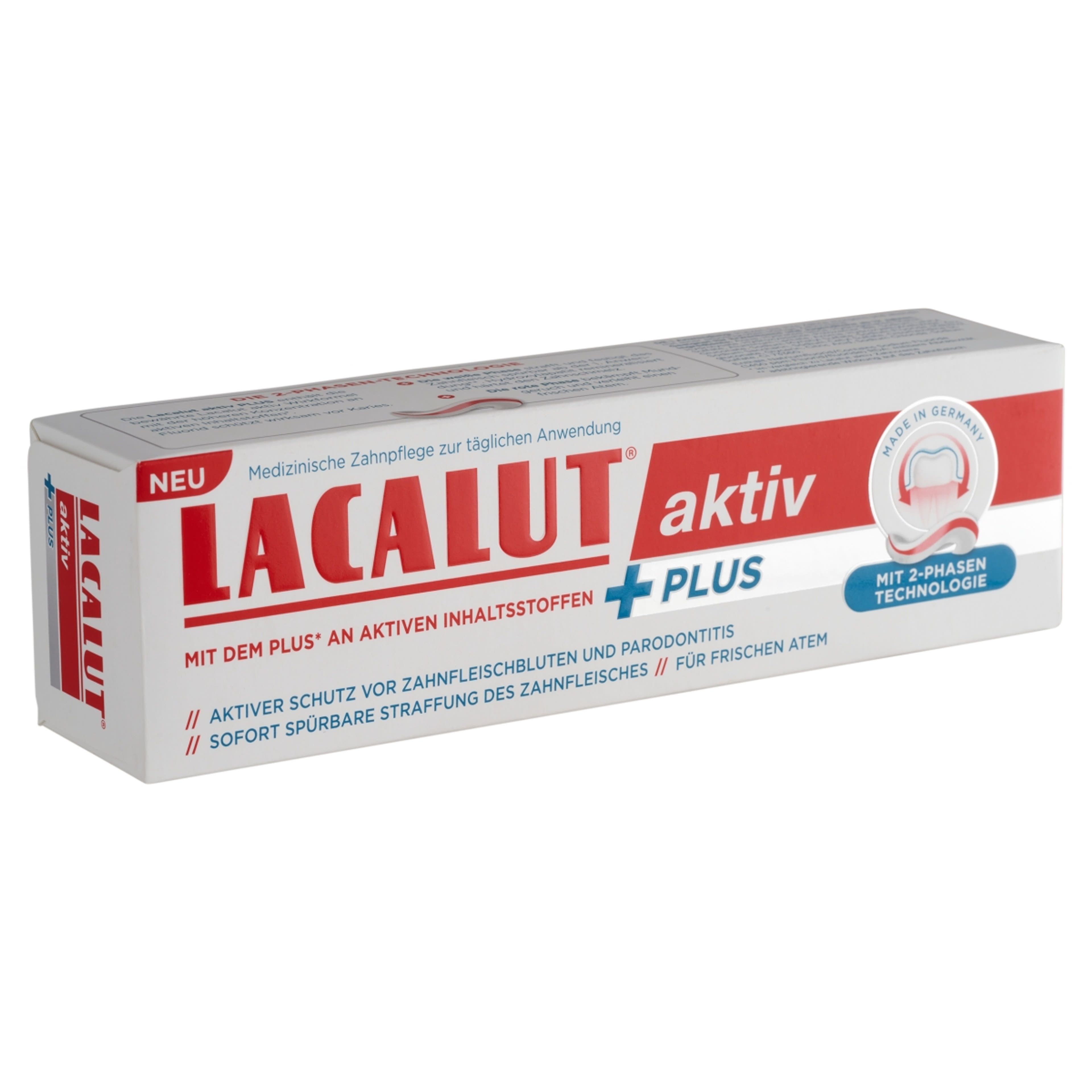 Lacalut Aktiv Plus fogkrém 75 ml-4