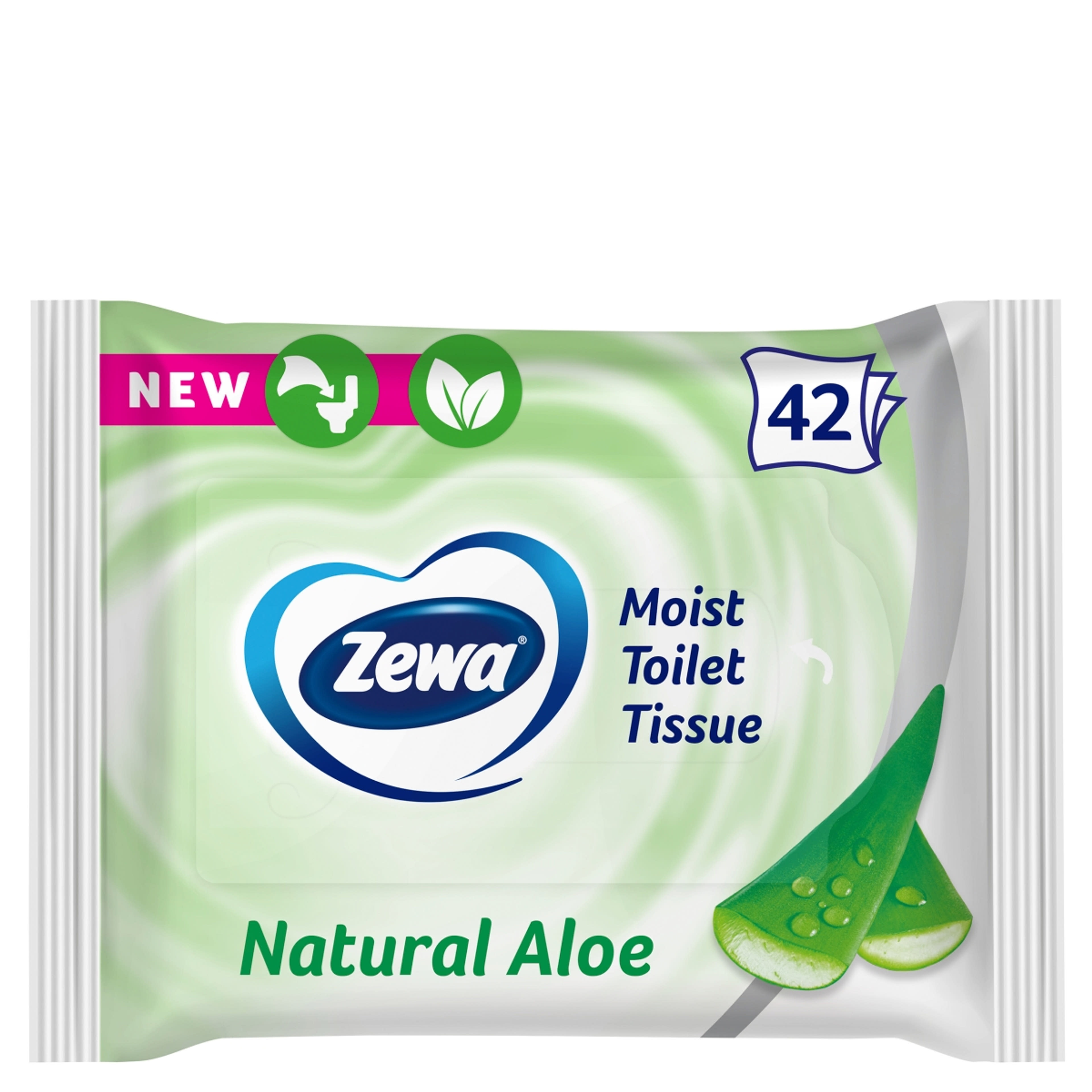 Zewa Aloe Vera nedves toalettpapapír - 42 db-6