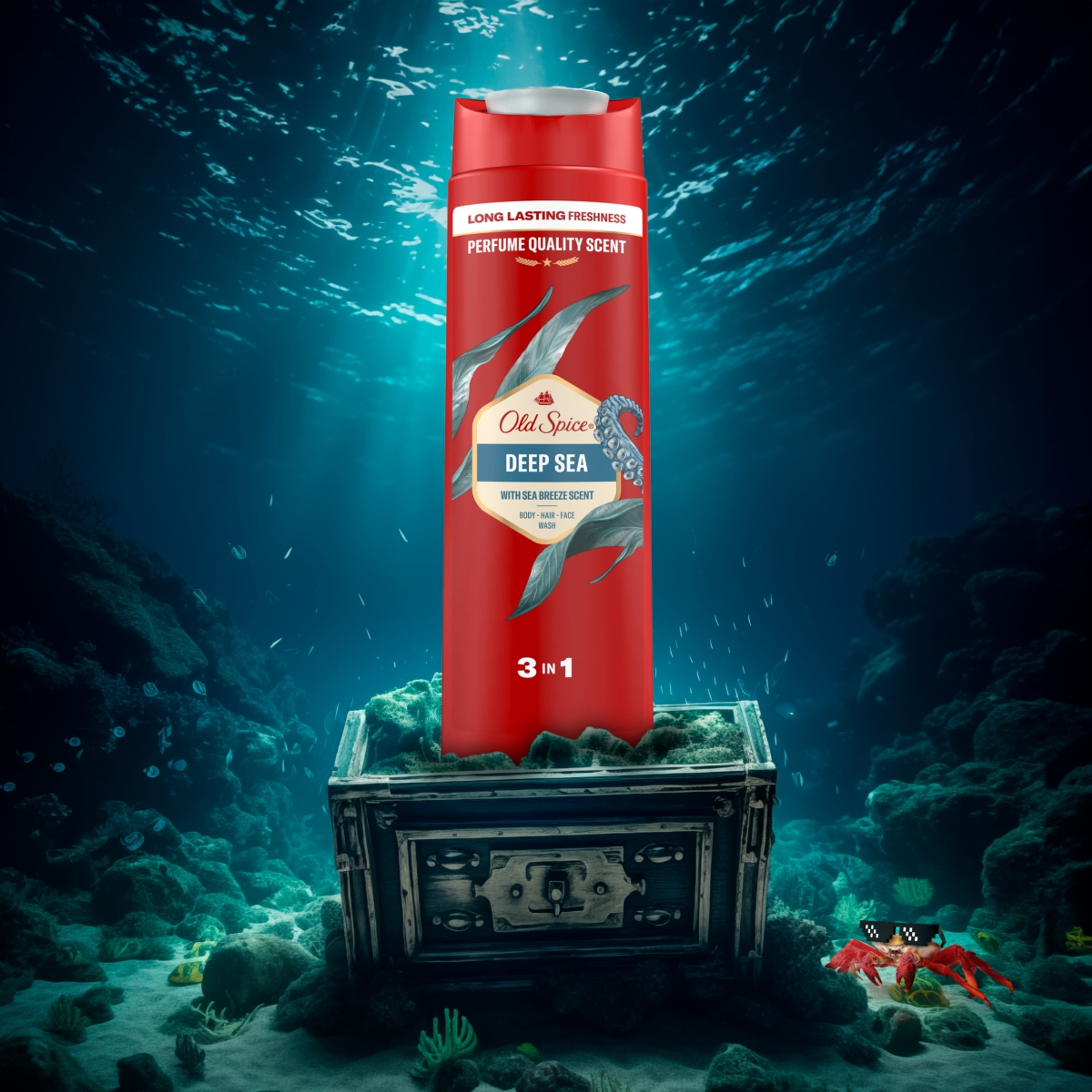 Old Spice tusfürdő Deep sea - 400 ml-7