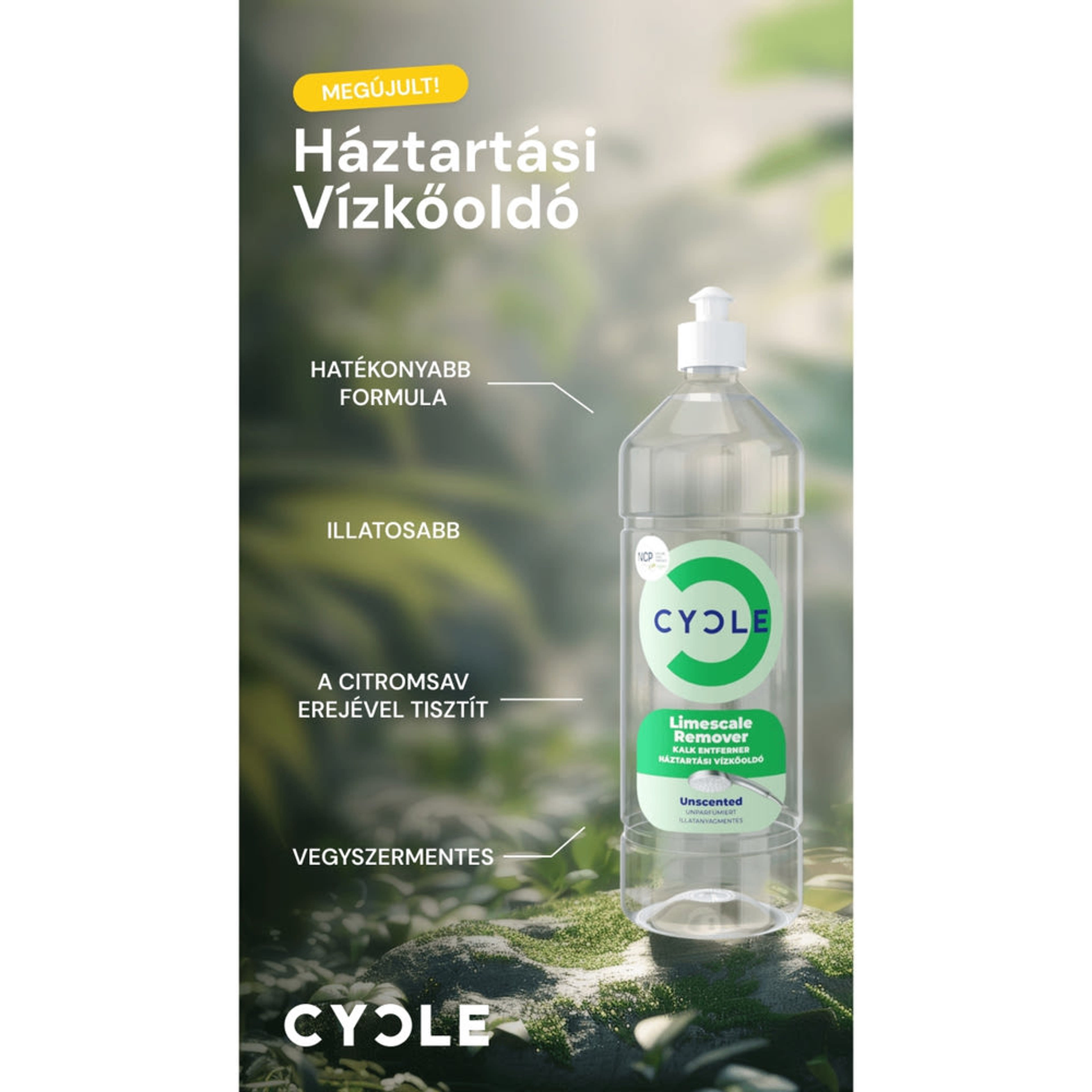 Cycle háztartási vízkőoldó - 1000 ml-3