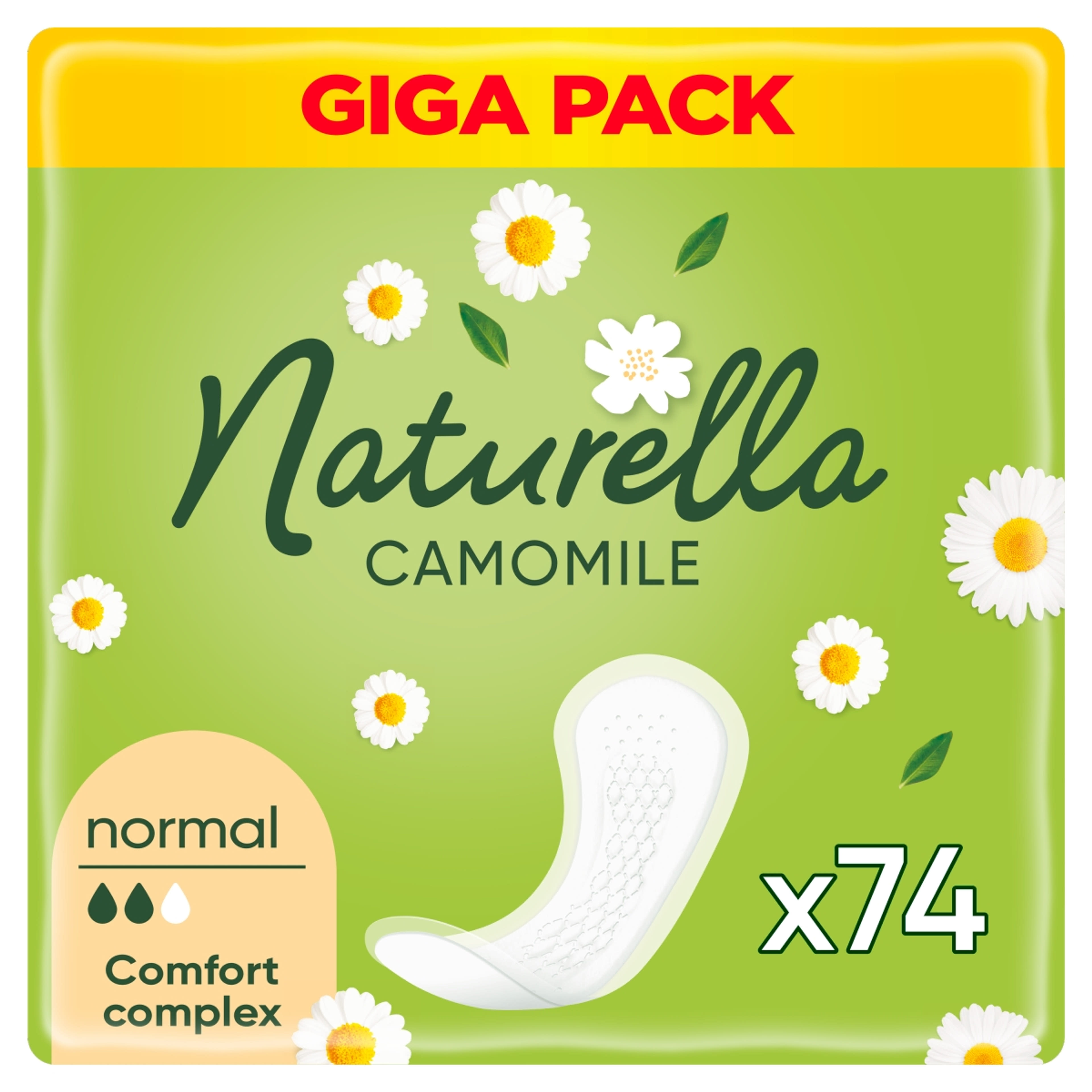 Naturella Normal Camomile tisztasági betét - 74 db-4