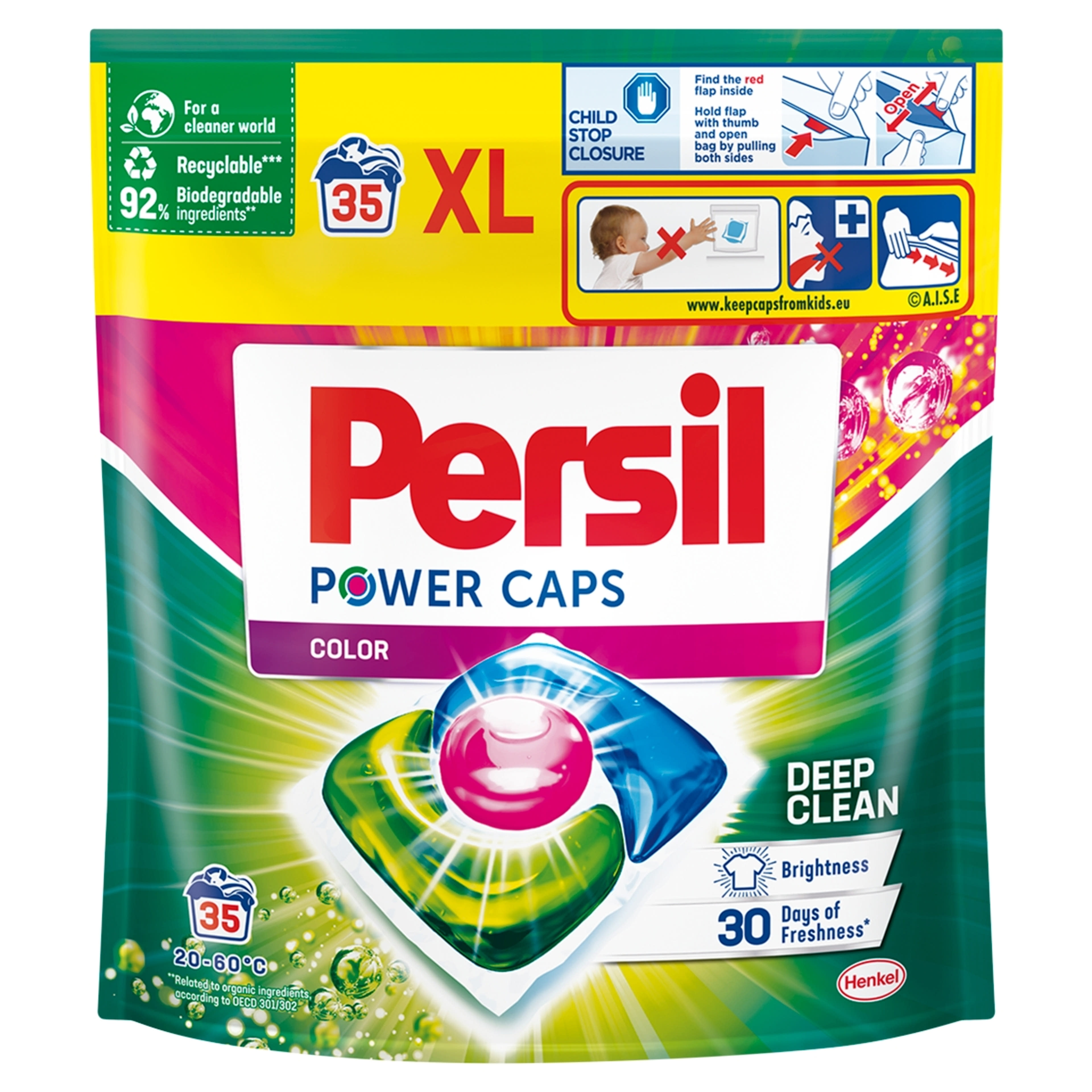 Persil Power Caps Color mosókapszula 35 mosás - 35 db