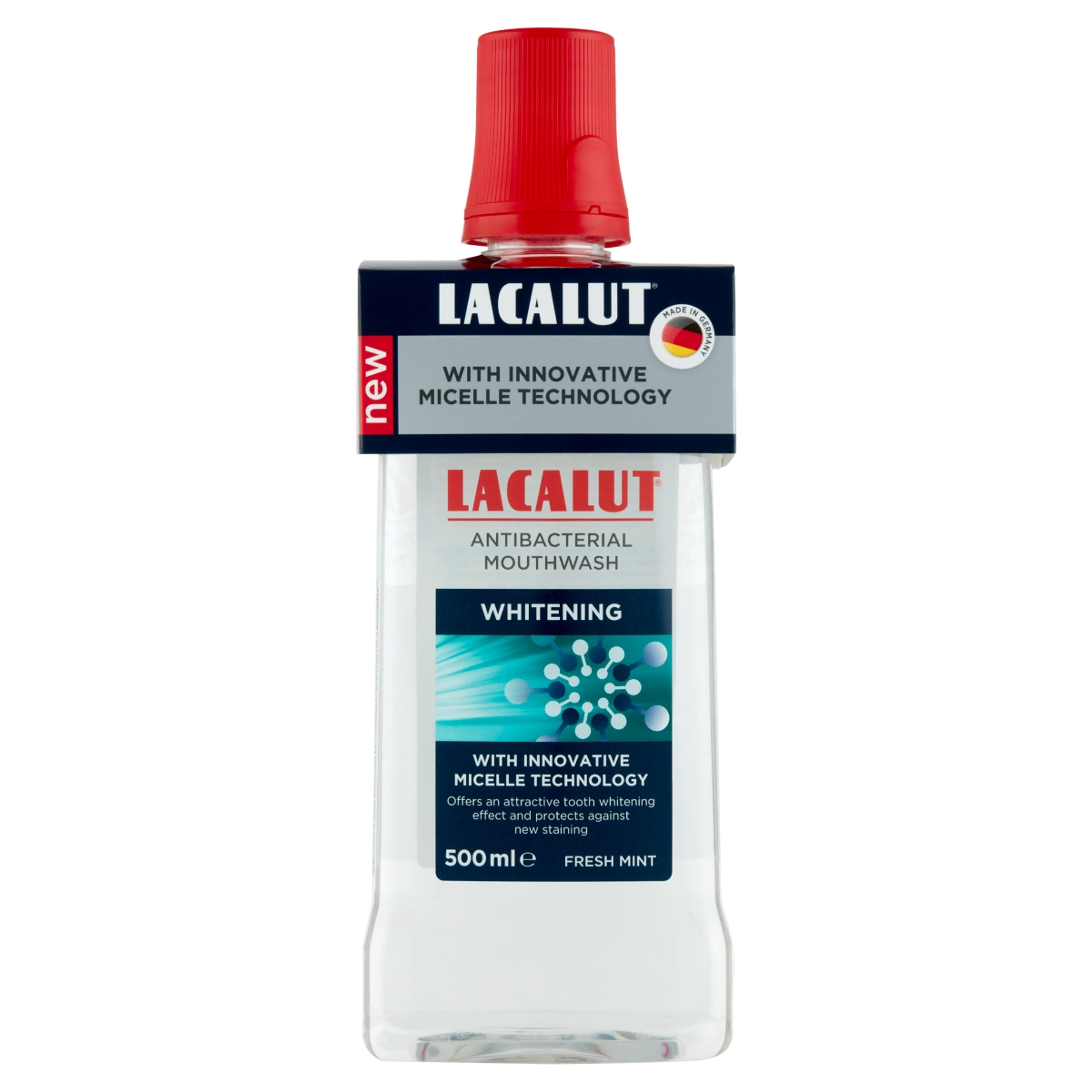 Lacalut Whitening antibakteriális szájvíz - 500 ml-2