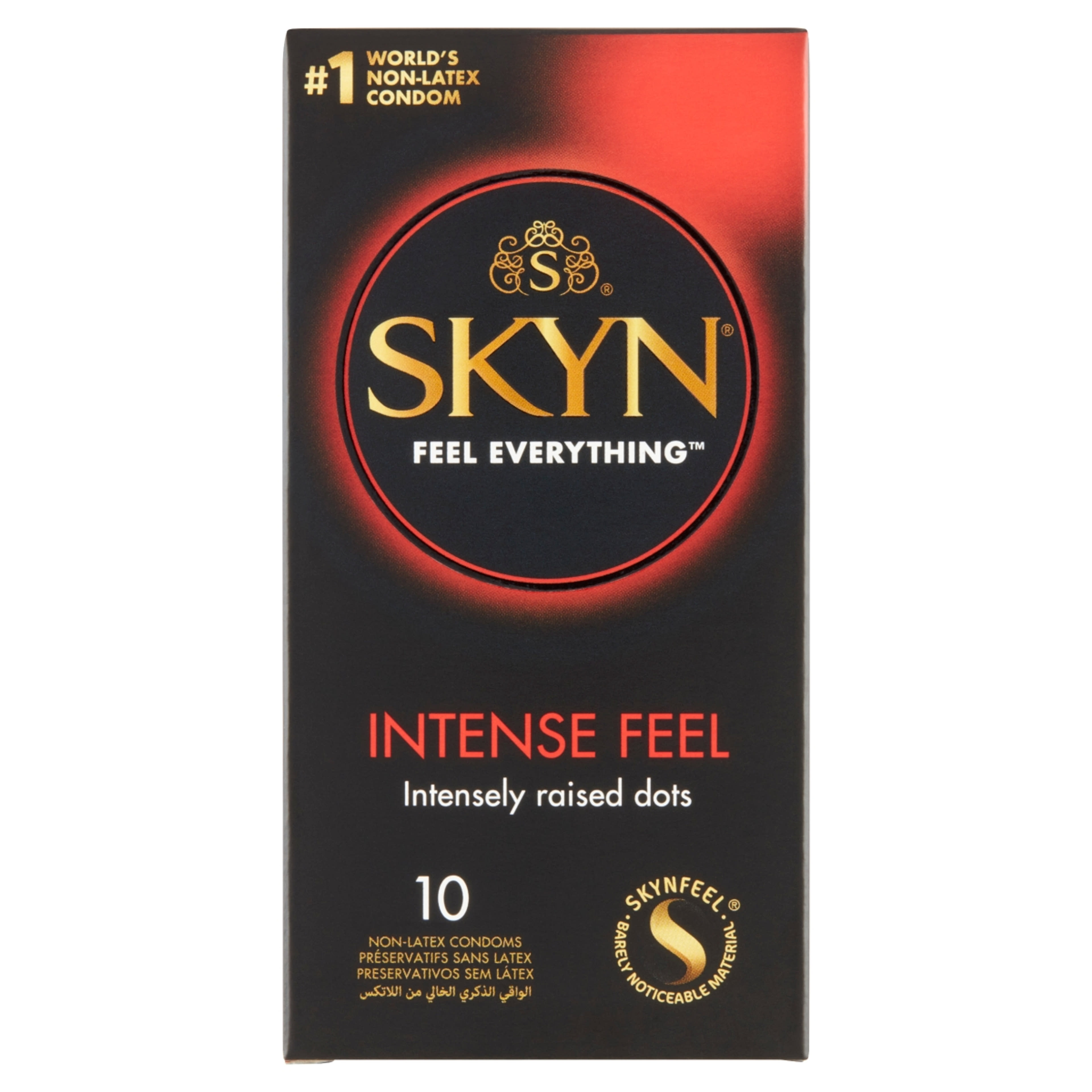 LifeStyle Skyn Intense Feel óvszer - 10 db