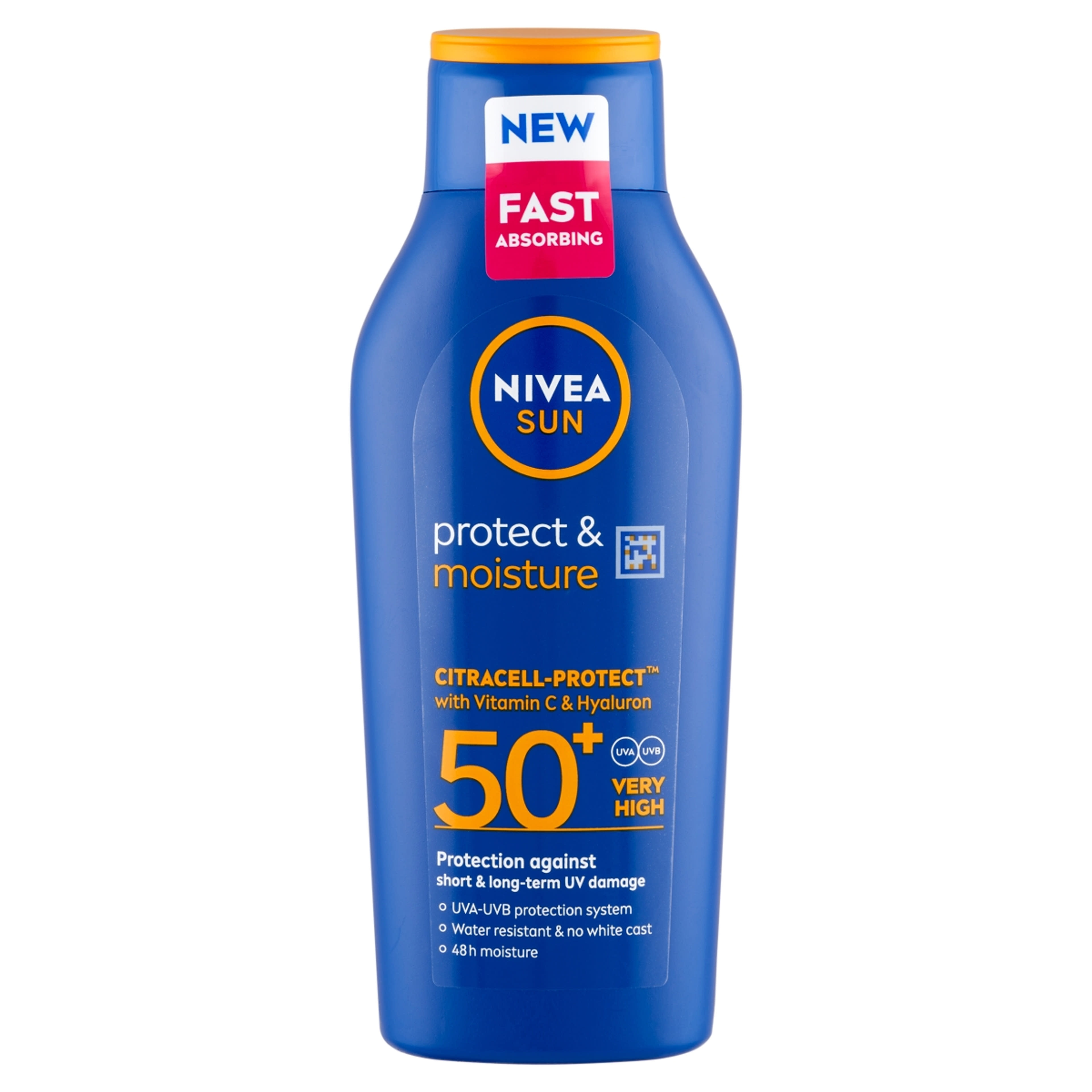 Nivea Sun Protect & Moisture hidratáló naptej FF50+ - 400 ml-1