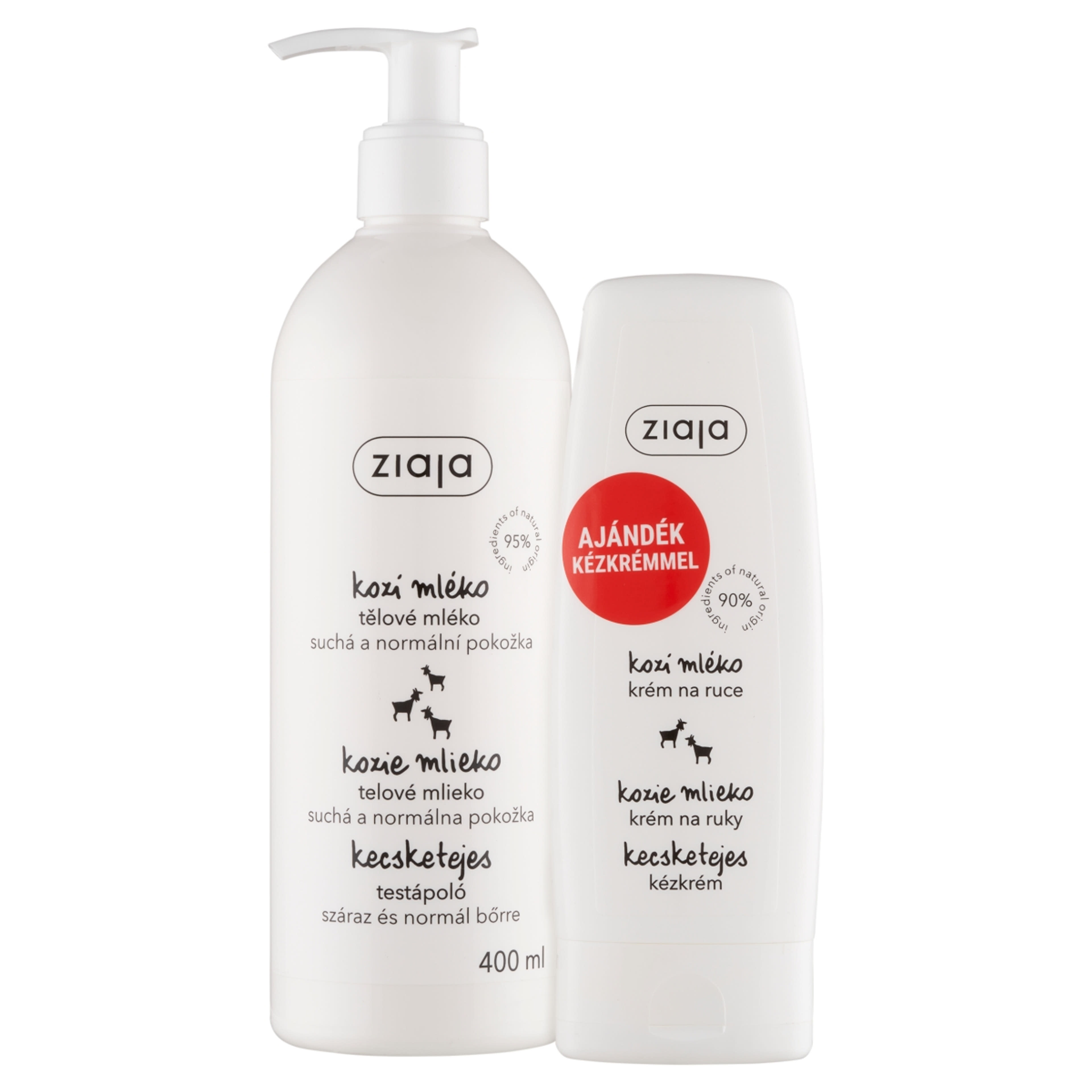 Ziaja kecsketejes testápoló - 400 ml