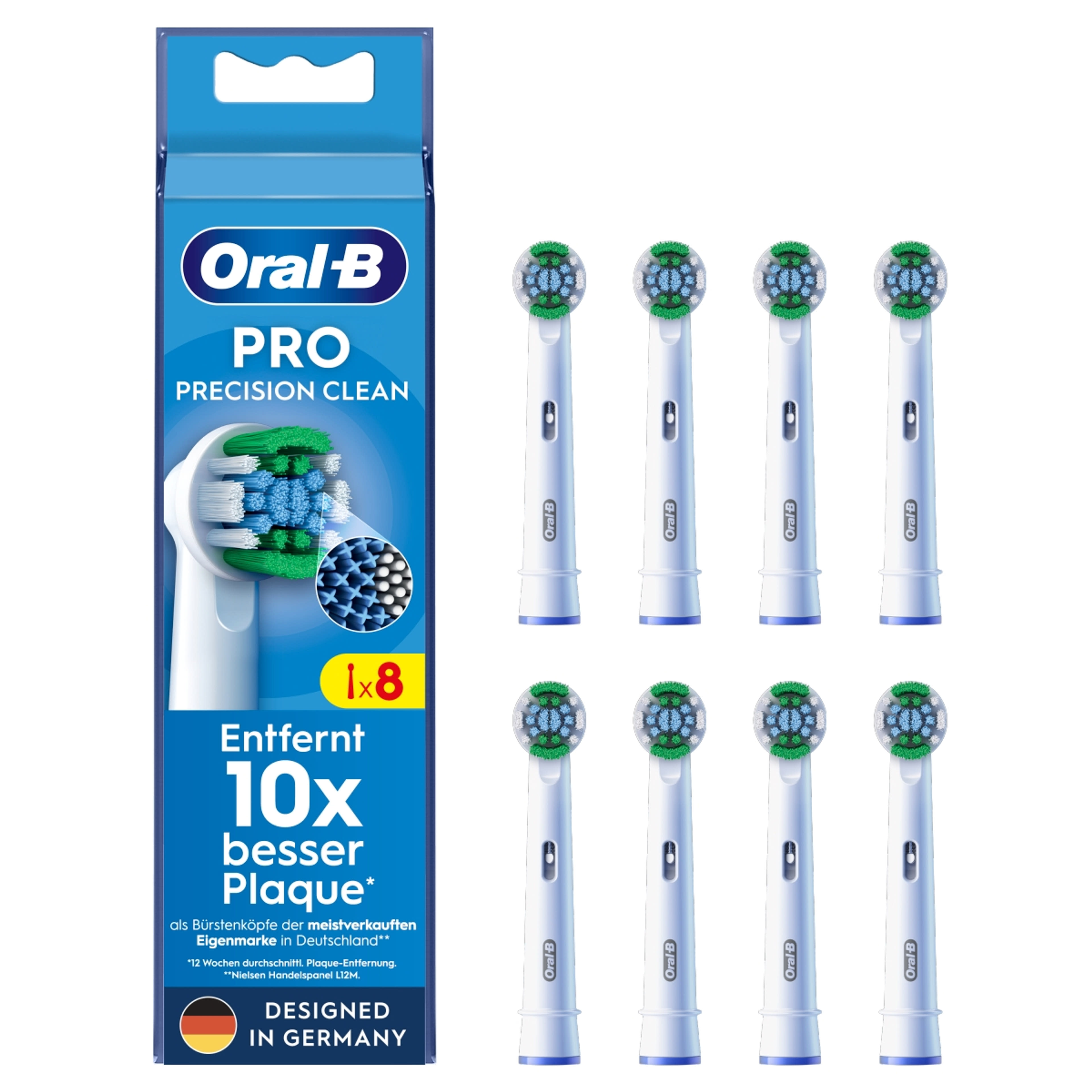 Oral-B Pro Precision Clean elektromos fogkefe pótfej - 8 db-9