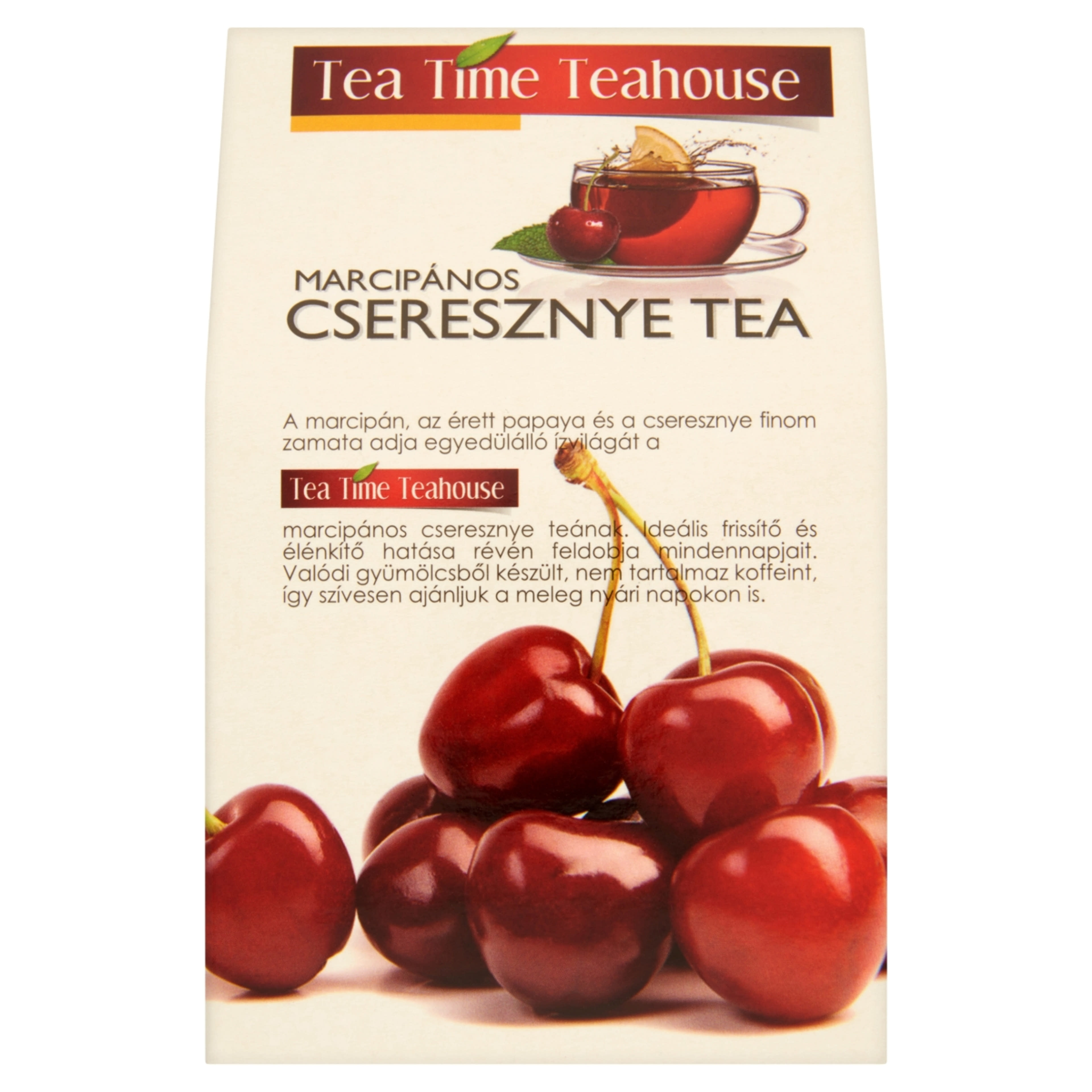 Tea Time Teaház Marcipános Cseresznye tea - 100 g-1