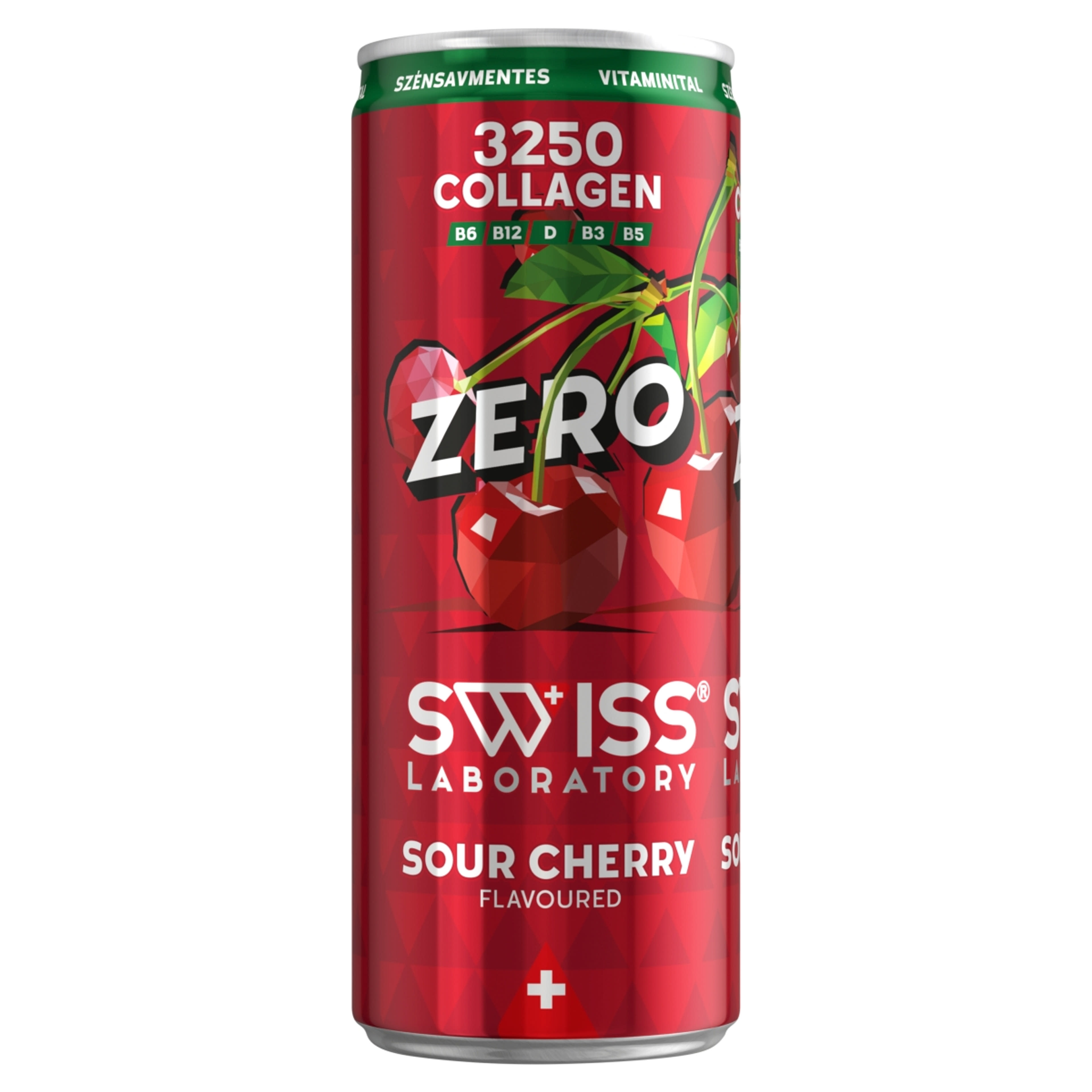 Swiss Laboratory Sour Cherry cukormentes meggyízű szénsavmentes ital - 250 ml