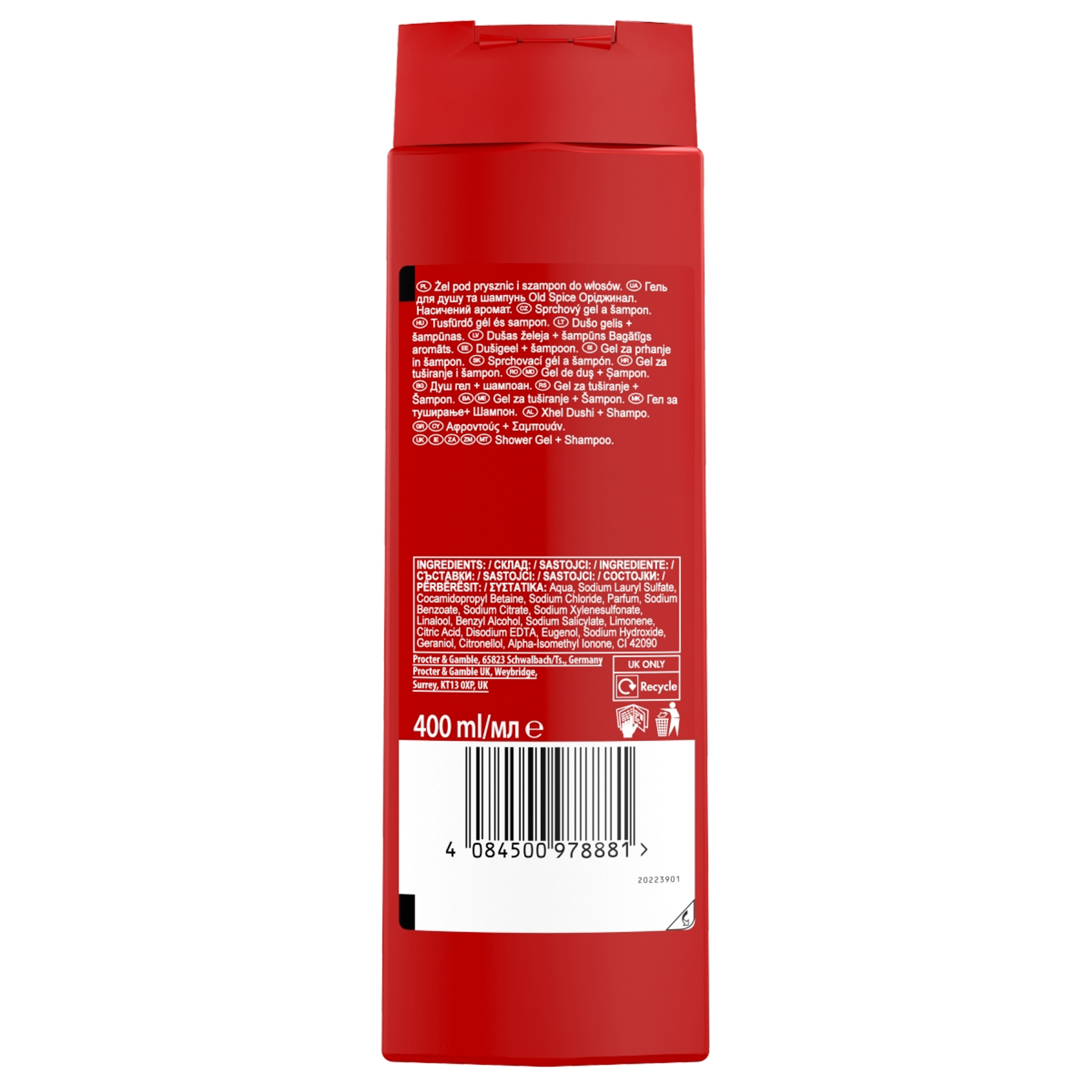 Old Spice Original tusfürdő - 400 ml-2