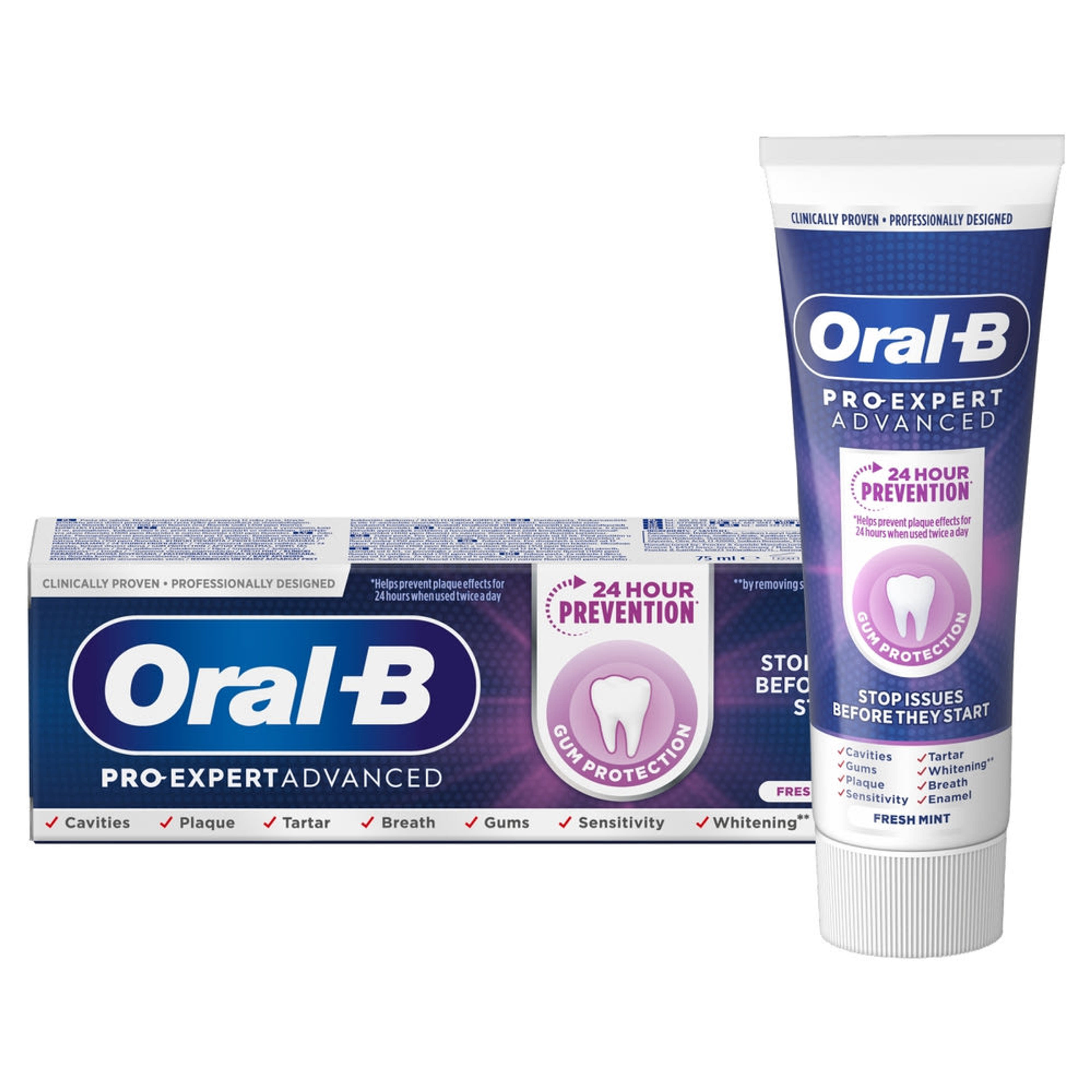 Oral-B Pro-Expert Advanced Gum Protection fogkrém - 75 ml