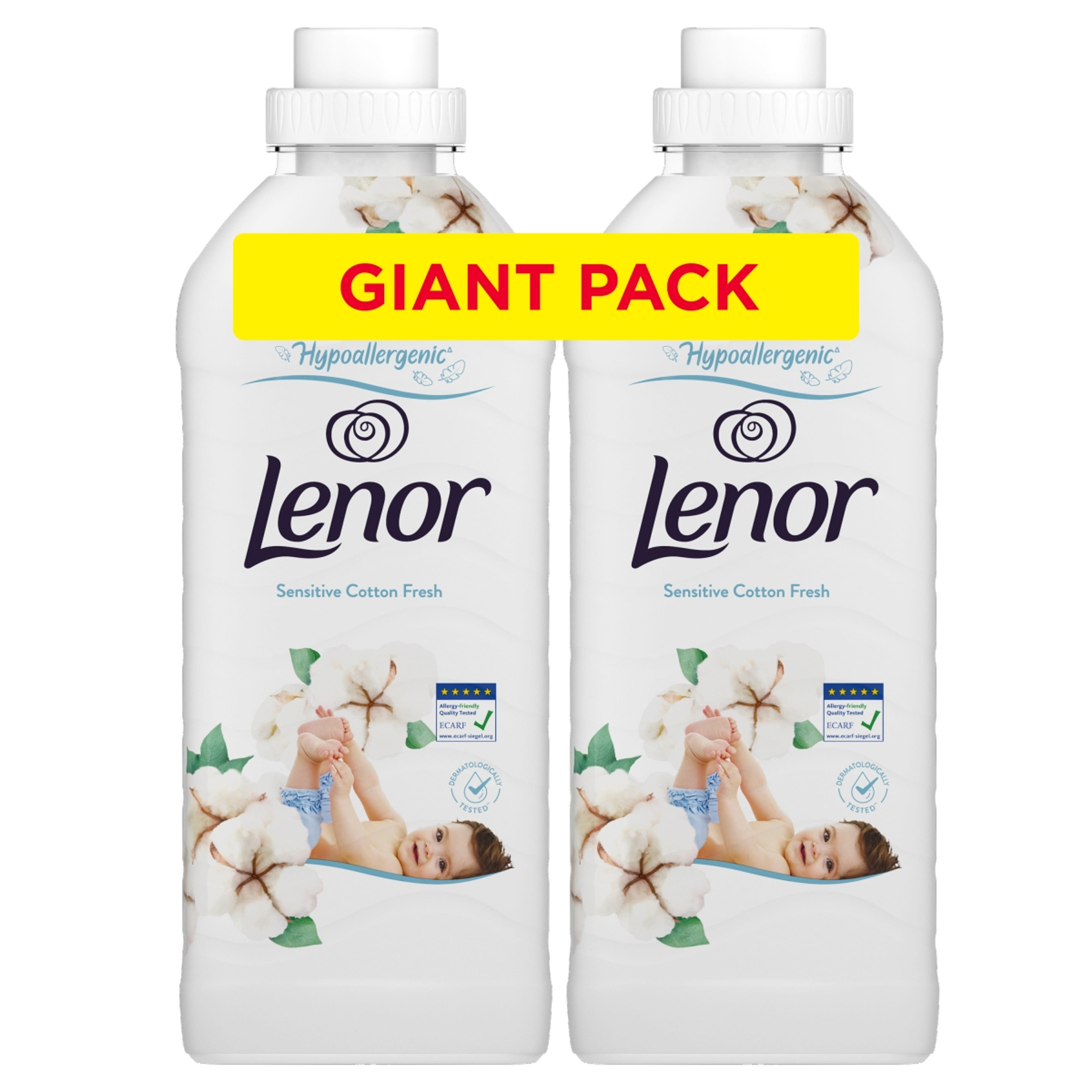 Lenor Cotton Freshness öblítő 96 mosáshoz - 1200 ml