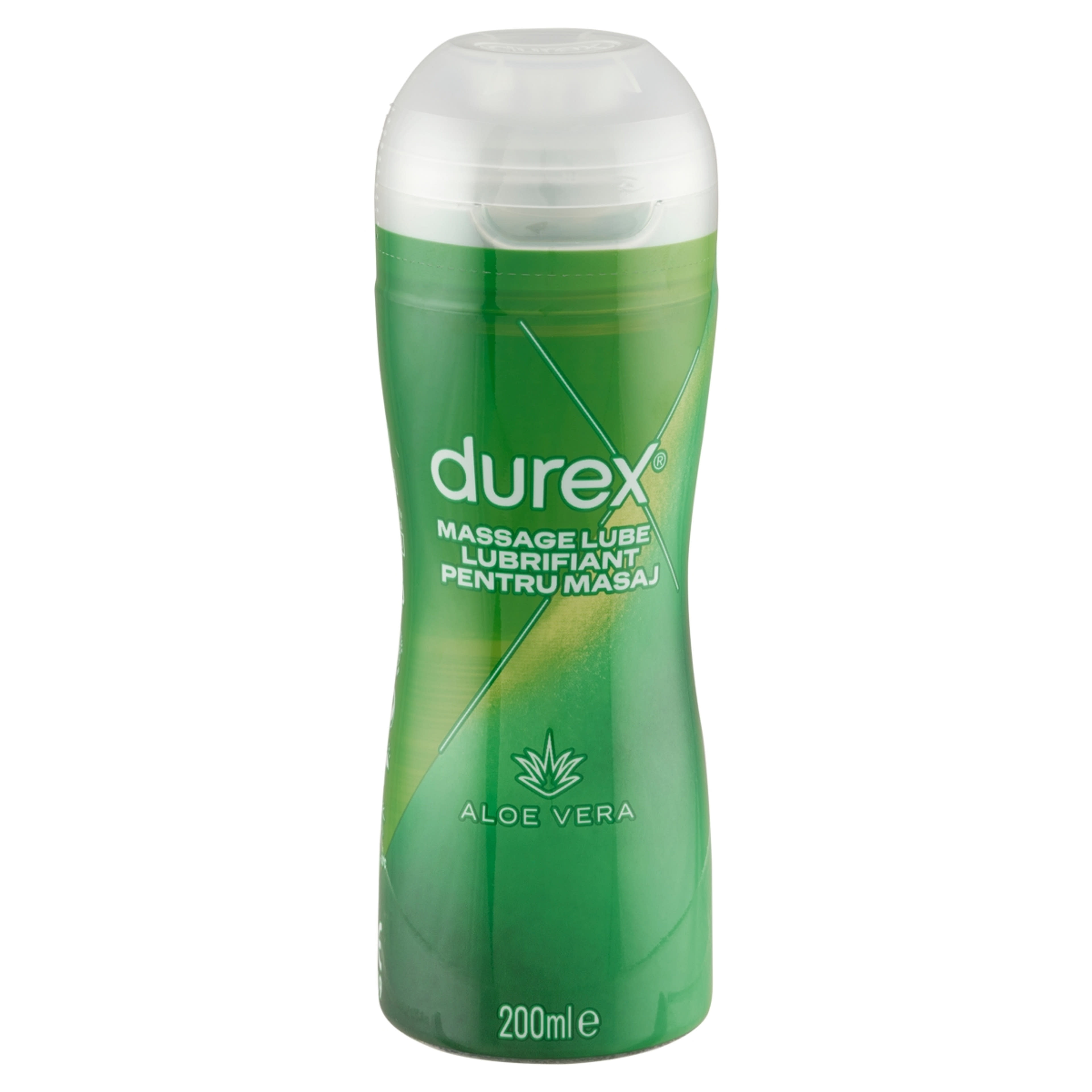 Durex 2in1 bőrnyugtató hatású aloe vera masszázsgél és síkosító - 200 ml-2