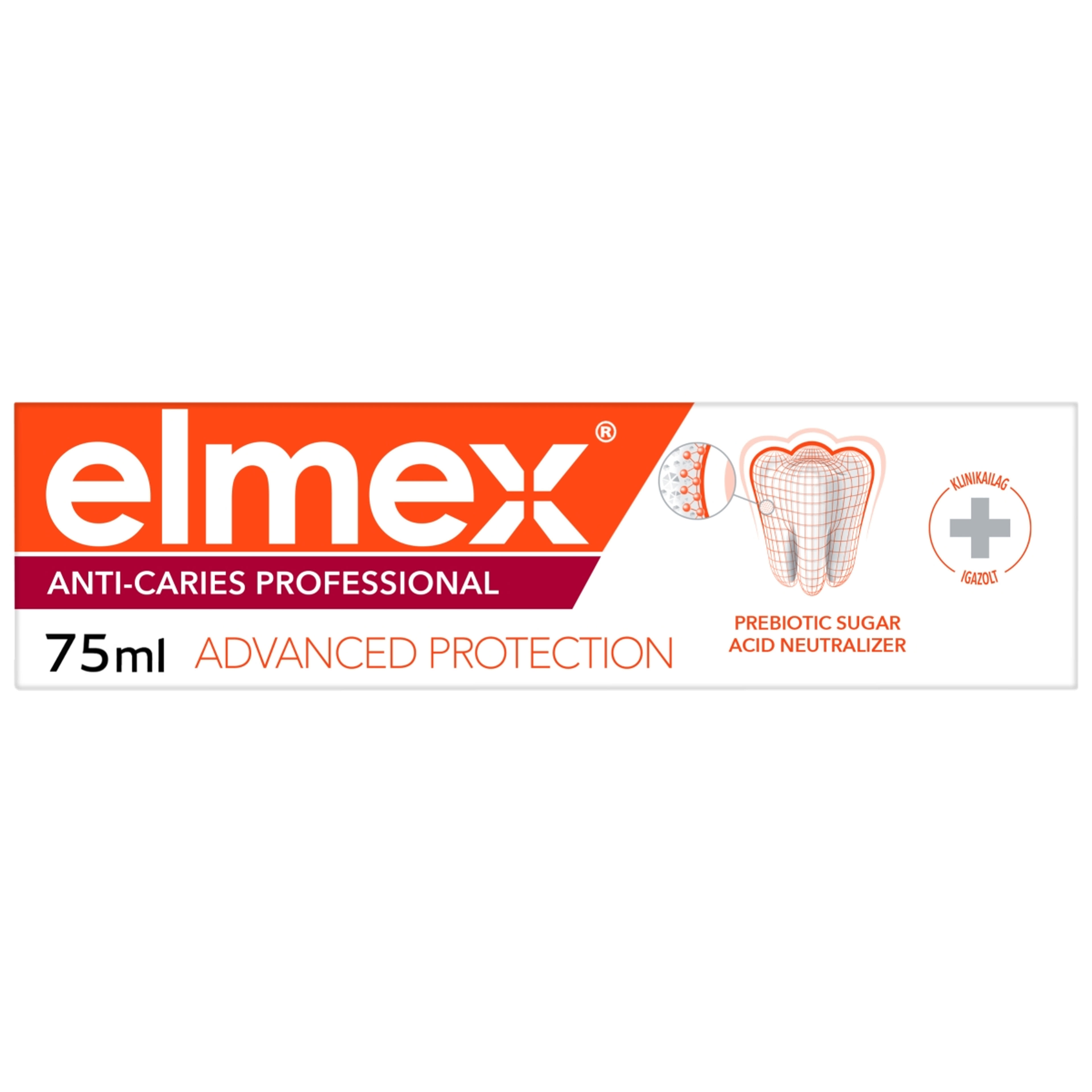 Elmex Anti-Caries Protection Professional fogkrém fogkrém - 75 ml