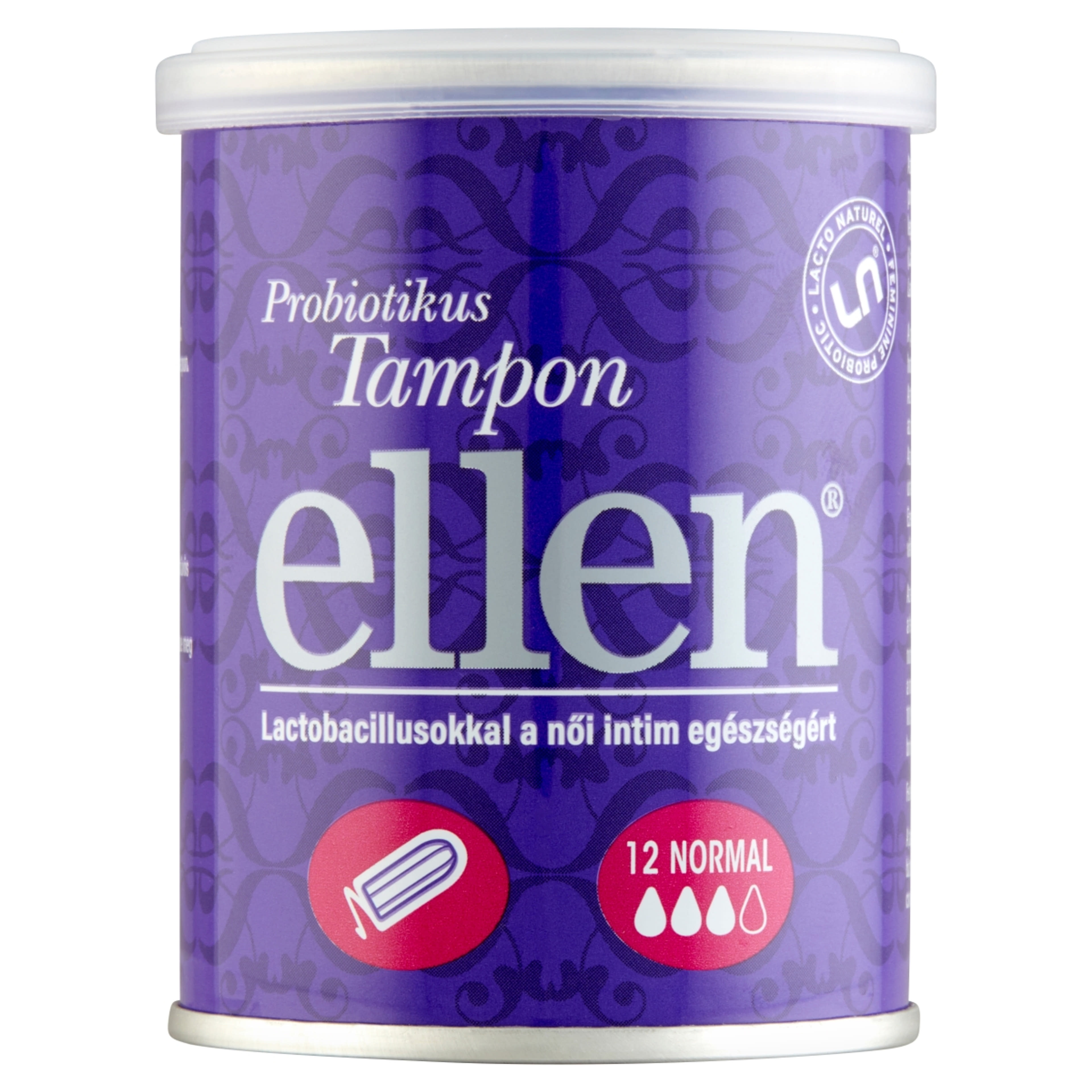 Ellen probiotikus tampon, normál - 12 db-1