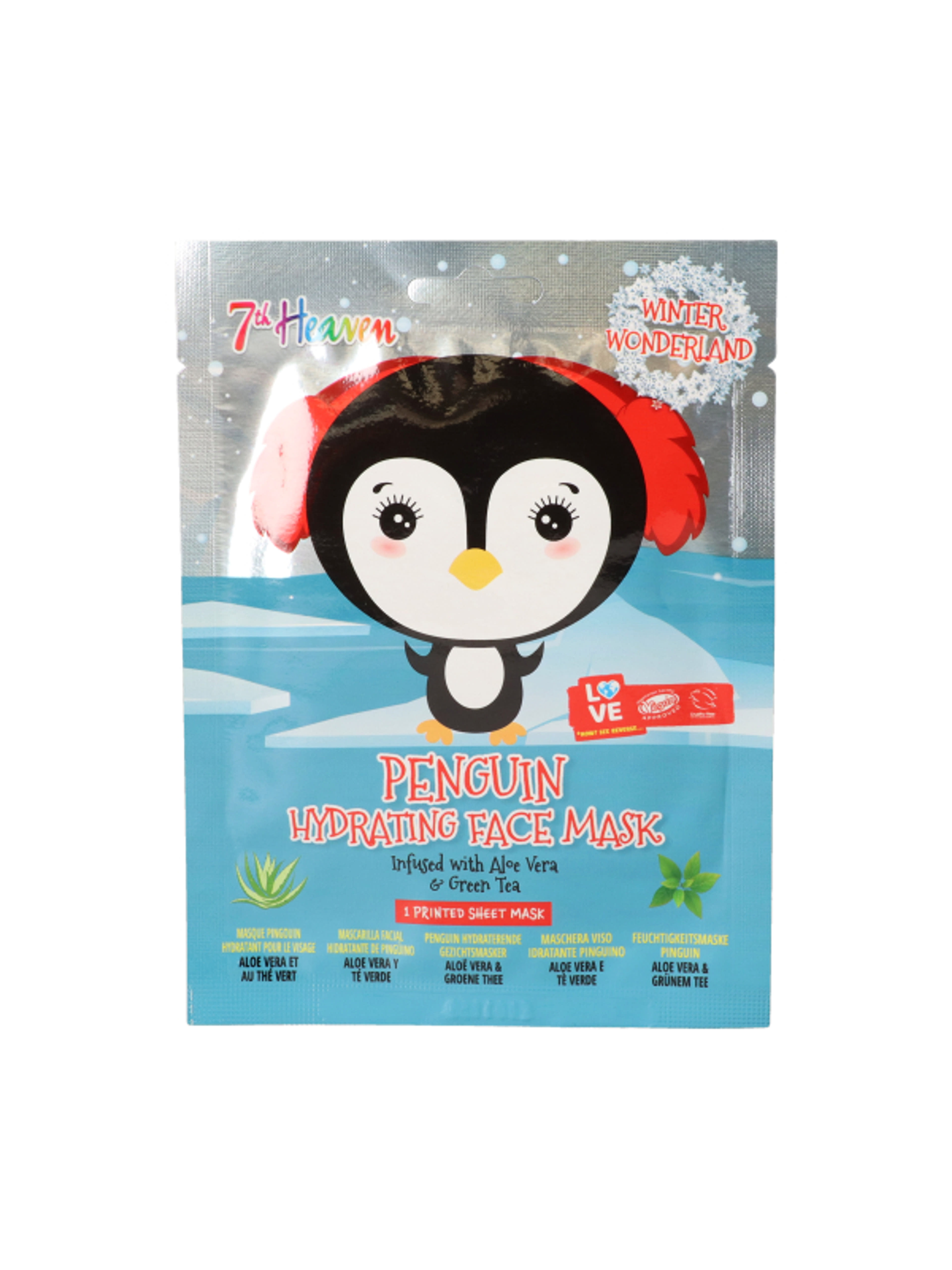 7th Heaven Winter Pingvin hidratáló arcmaszk - 1 db-1