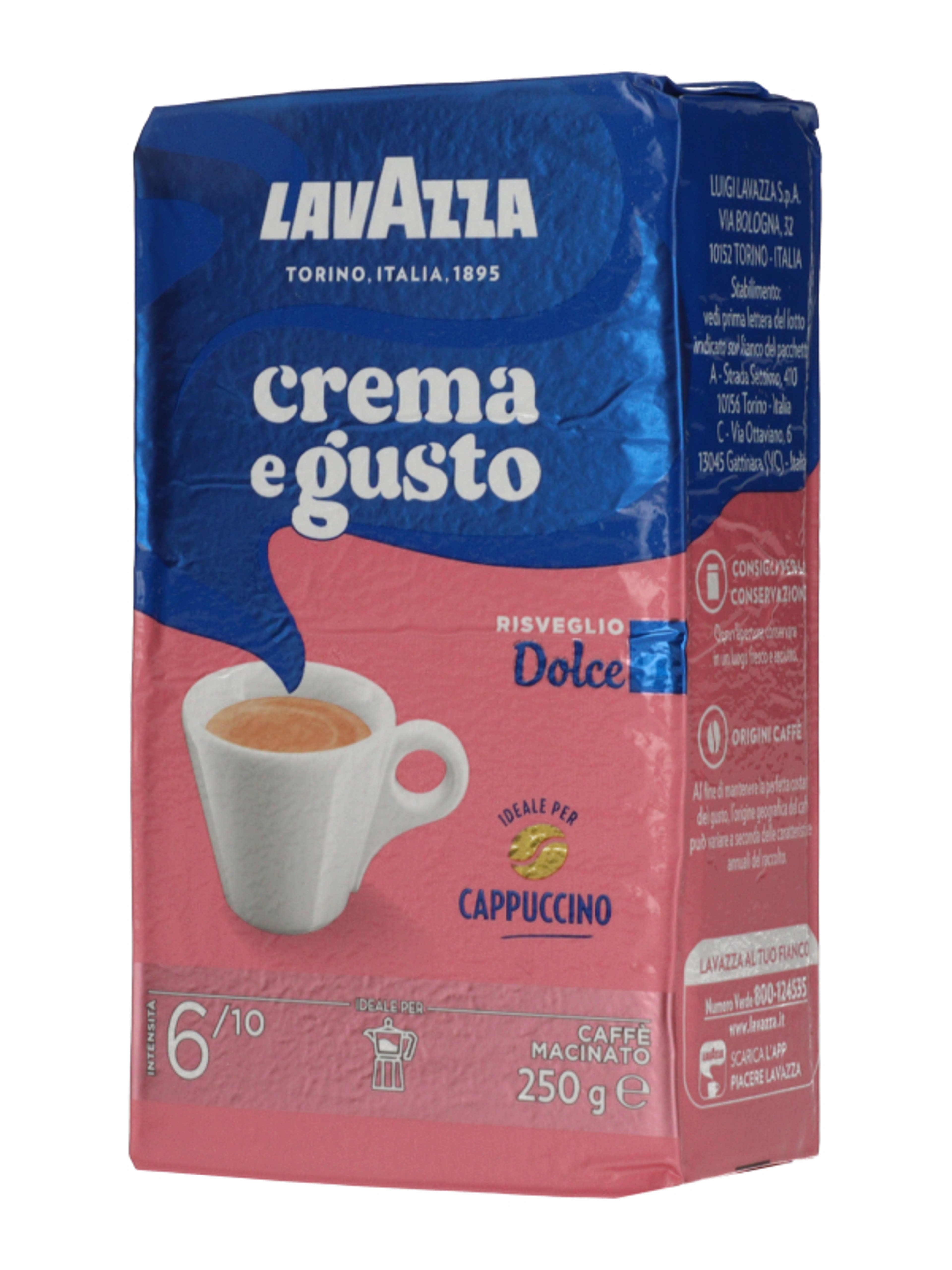 Lavazza Crema e Gusto Dolce lágy pörkölésű őrölt kávé - 250 g-3