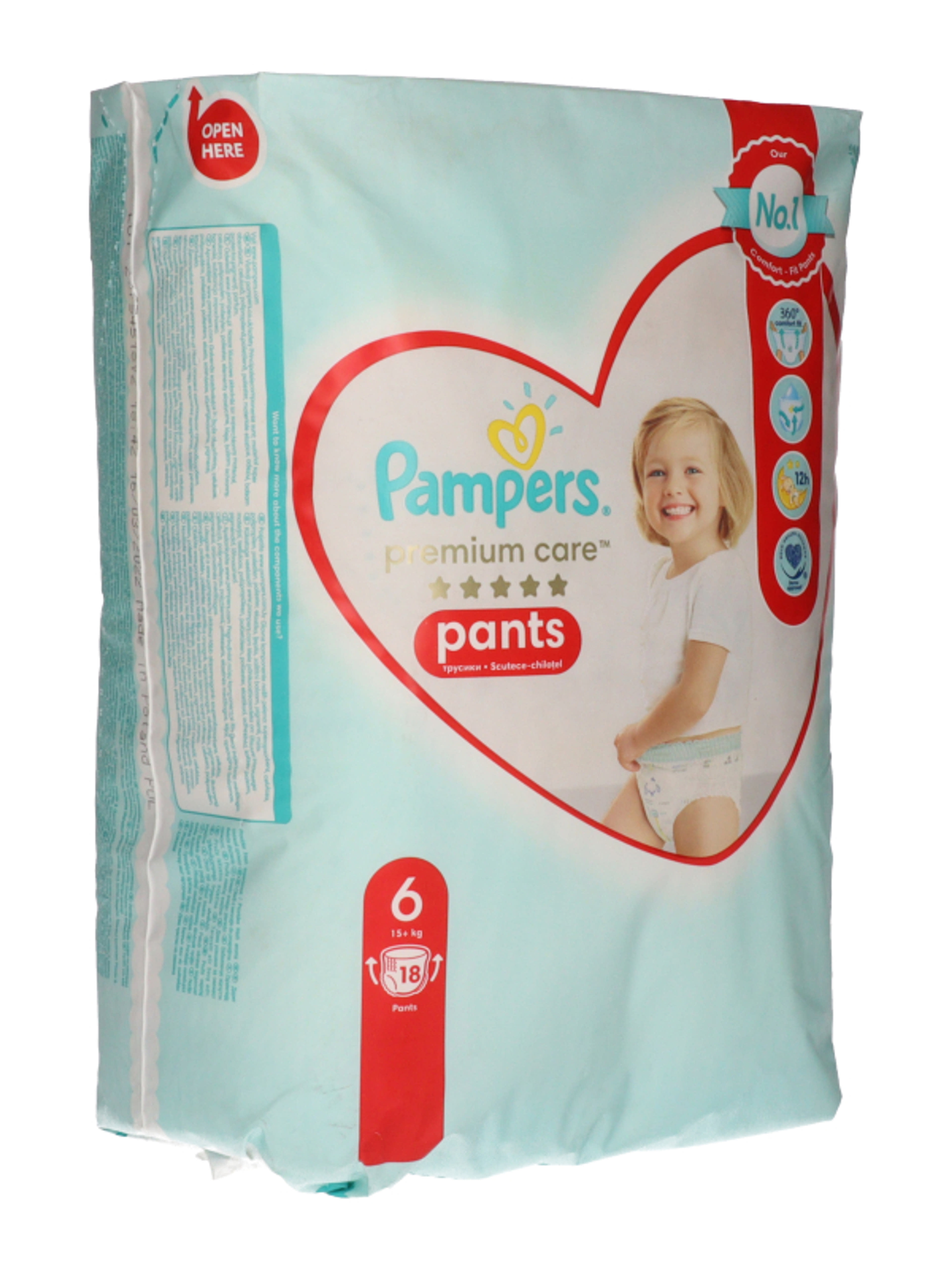 Pampers premium care pants 6-os 15+kg - 18 db-2