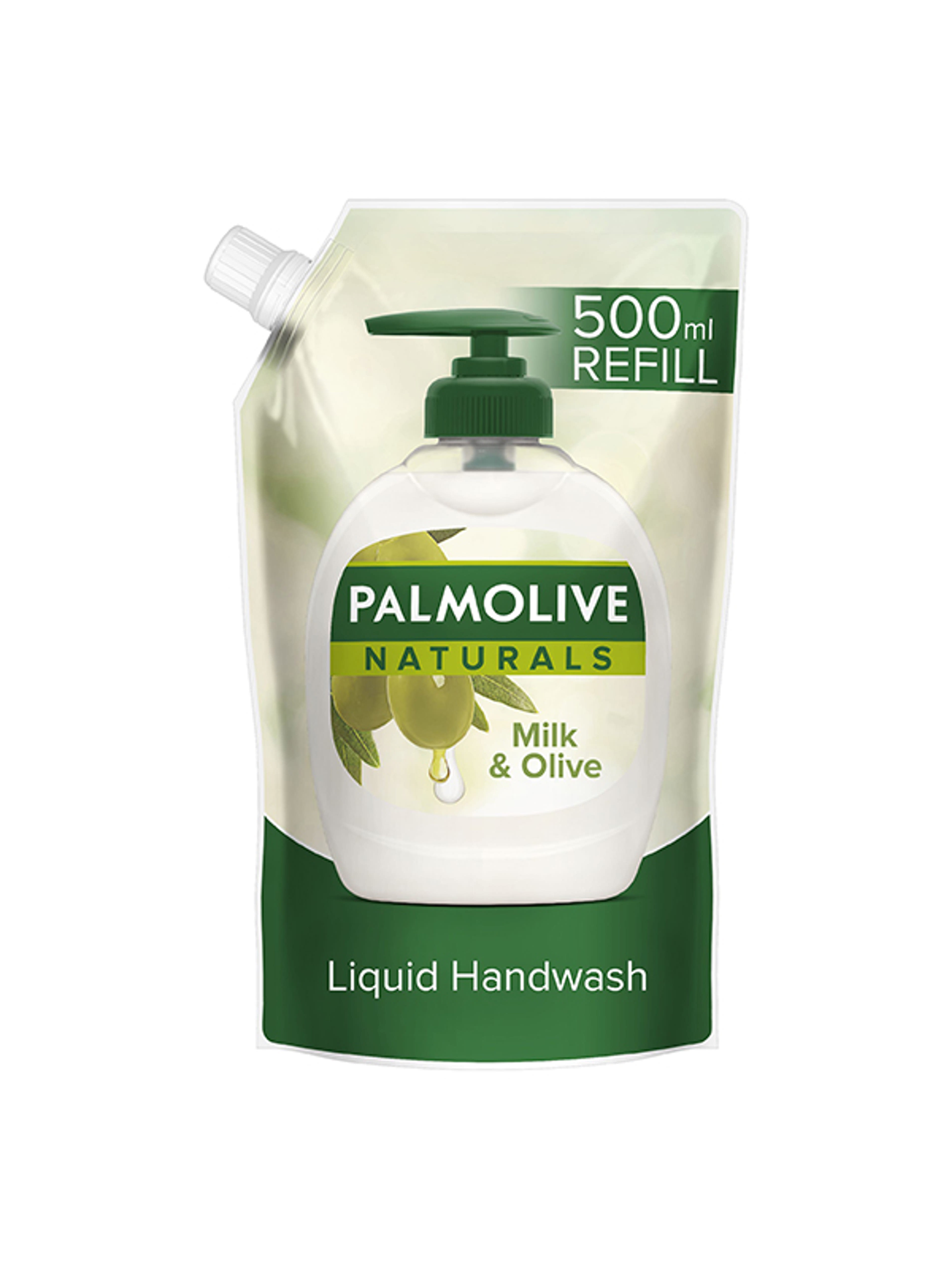 Palmolive Naturals Milk & Olive folyékony szappan utántöltő - 500 ml-2
