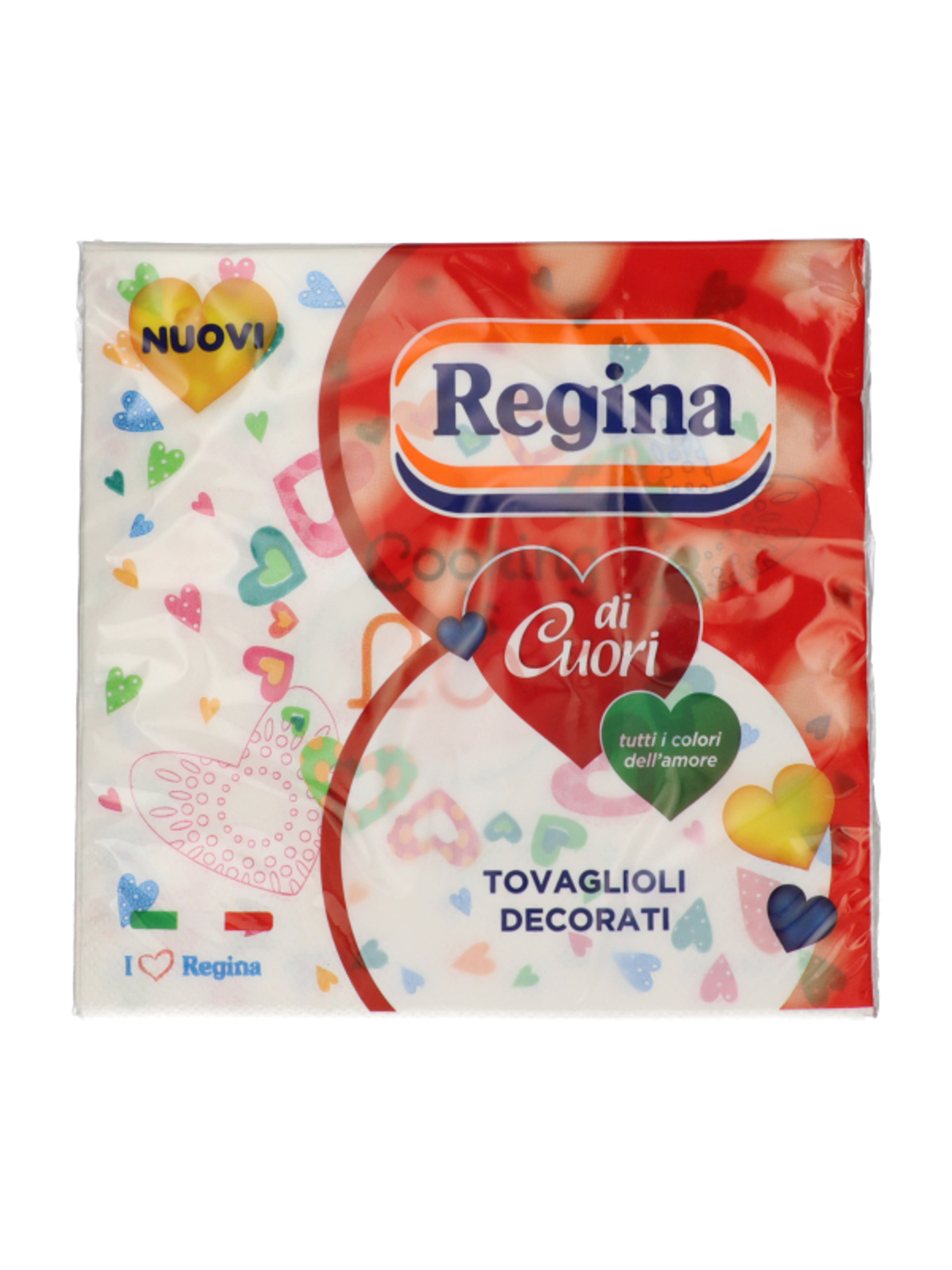 Regina Di Cuori szalvéta 33x33 cm, 3 rétegű - 100 g