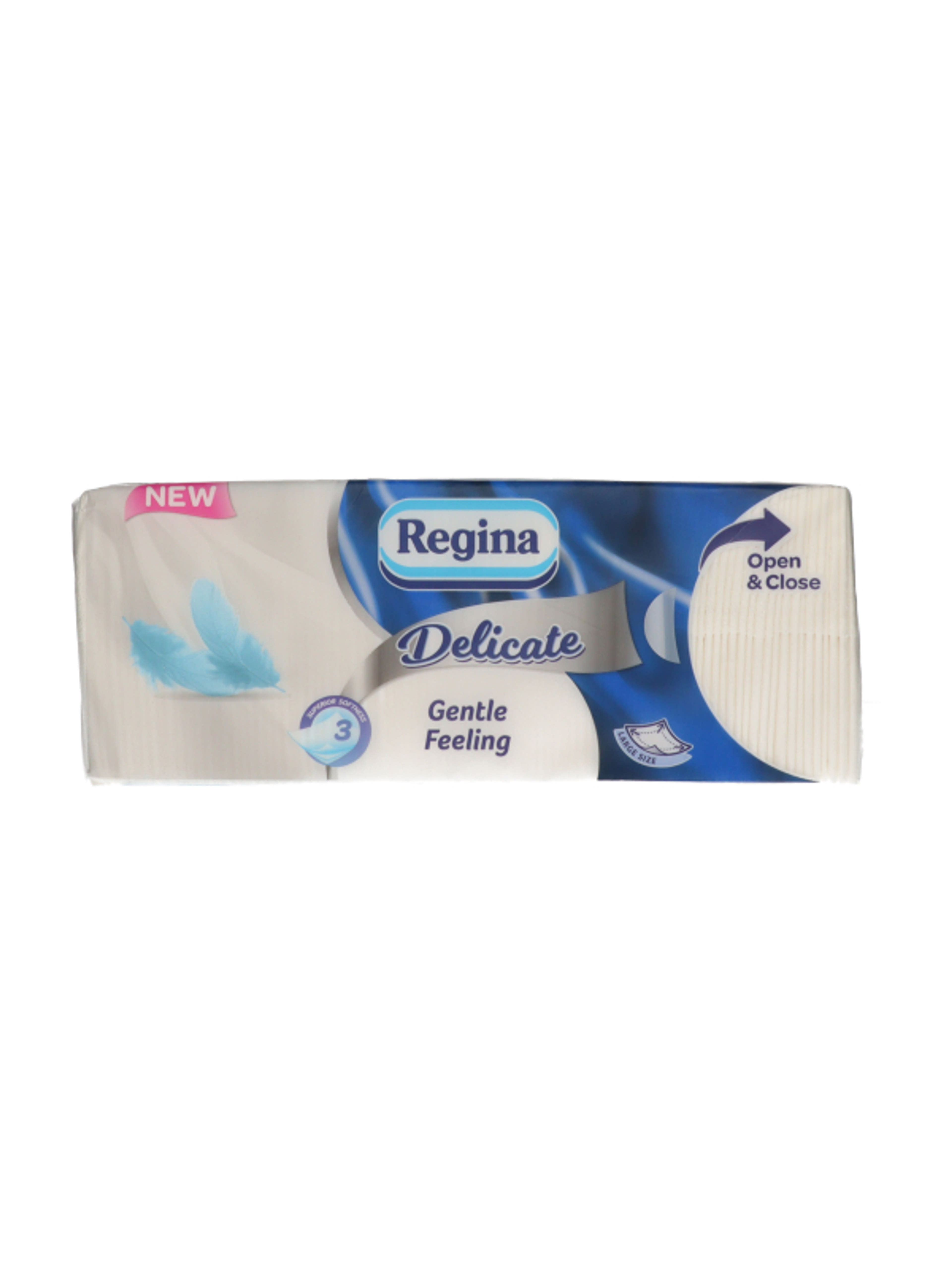 Regina Delicate Gentle papírzsebkendő 3 rétegű - 90 db-2