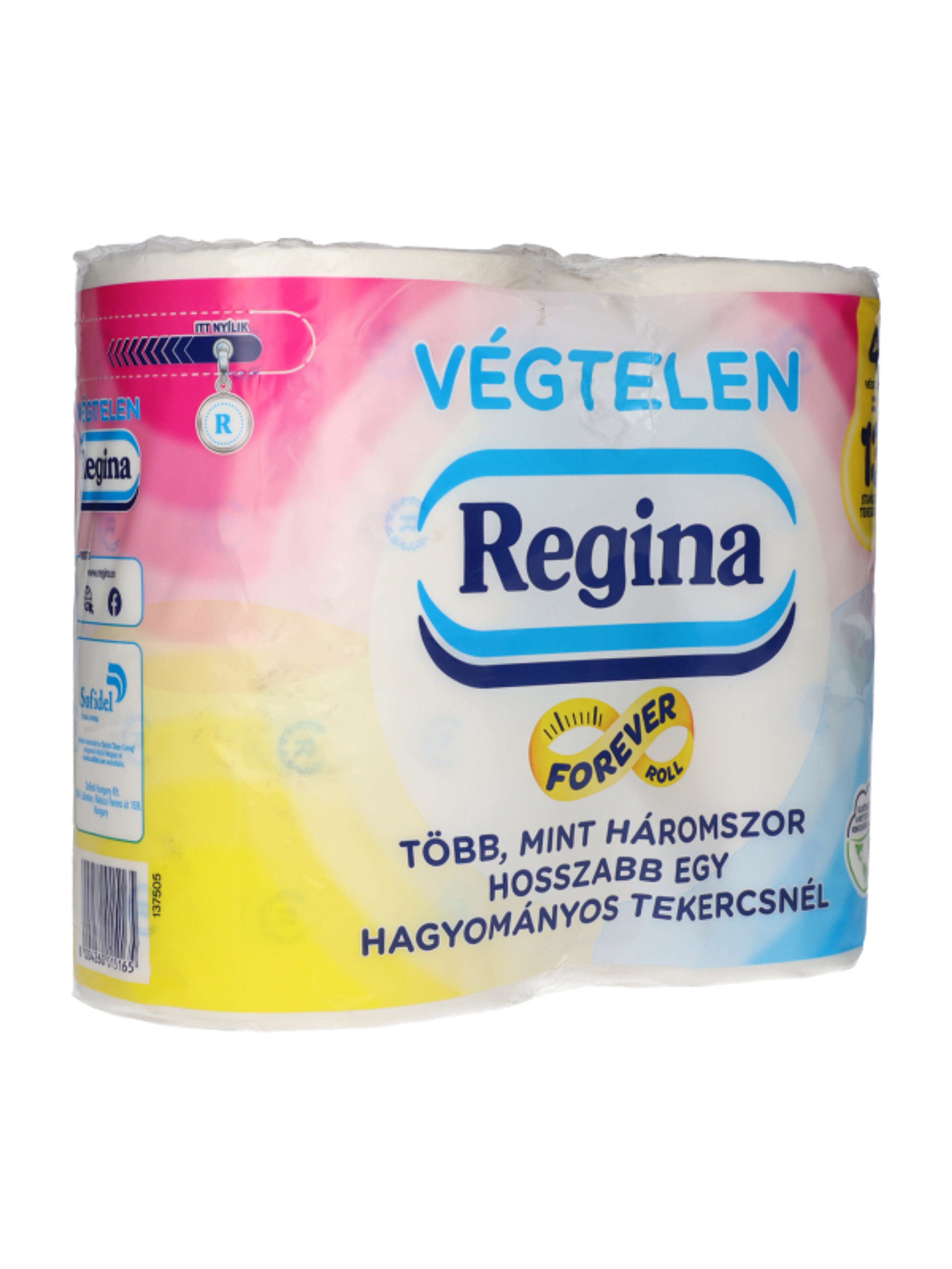 Regina Végtelen toalettpapír 500 lap 2 rétegű - 4 db-5