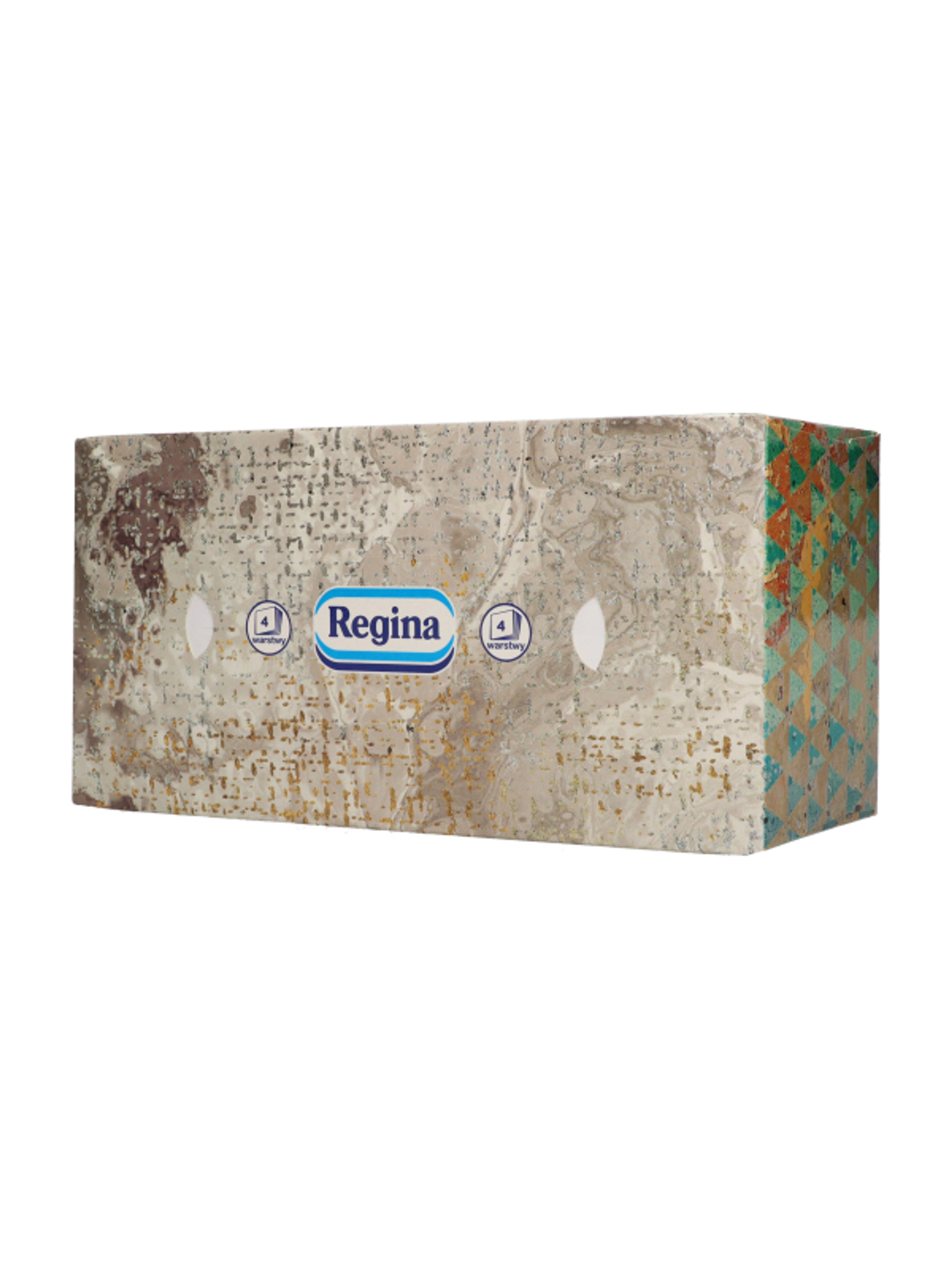 Regina Gold dobozos papírzsebkendő 4 rétegű - 96 db-4