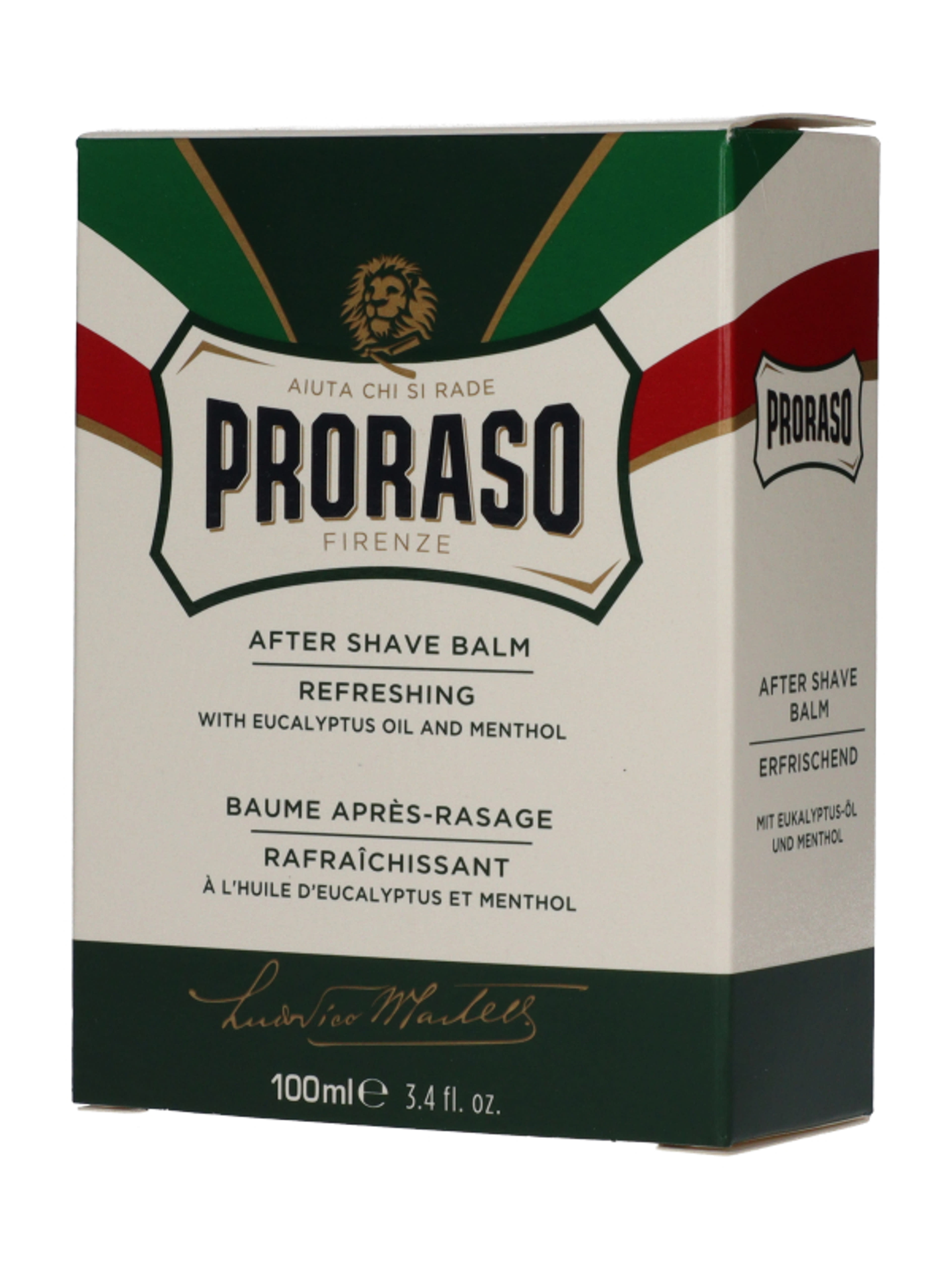 Proraso after shave balzsam, eukalitusz&mentol - 100 ml-3