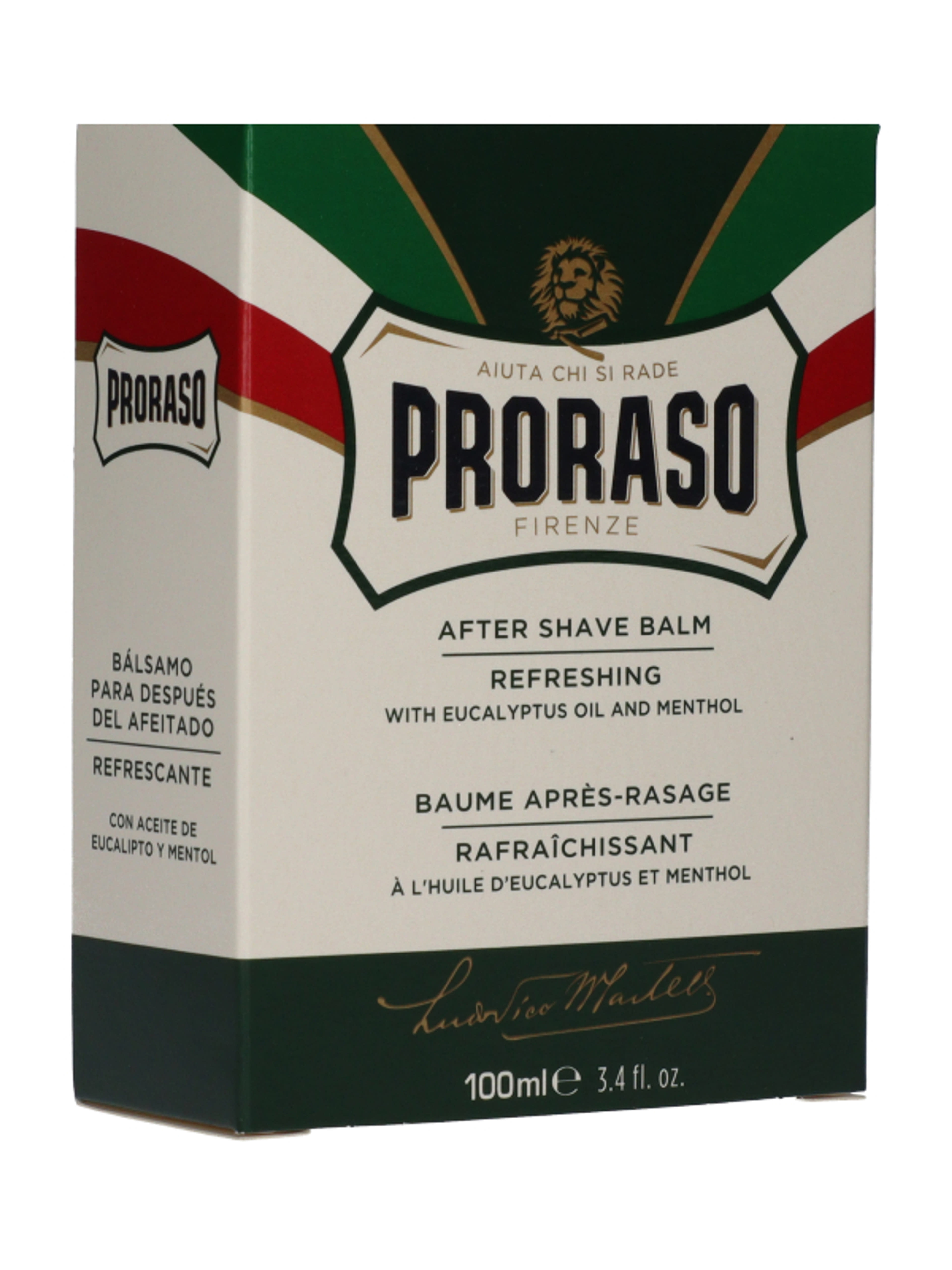 Proraso after shave balzsam, eukalitusz&mentol - 100 ml-5