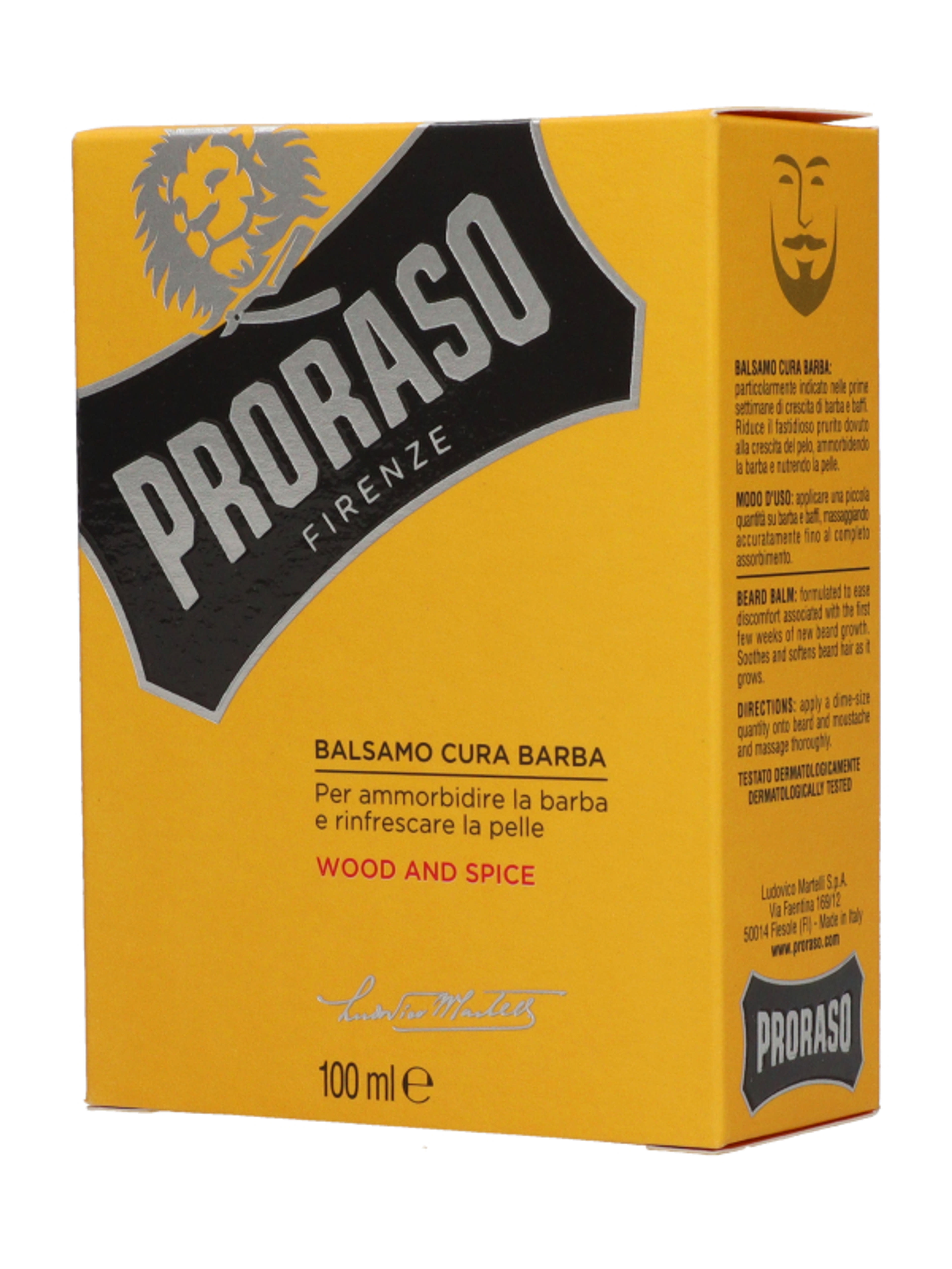 Proraso Wood&Spice szakállbalzsam - 100 ml-3