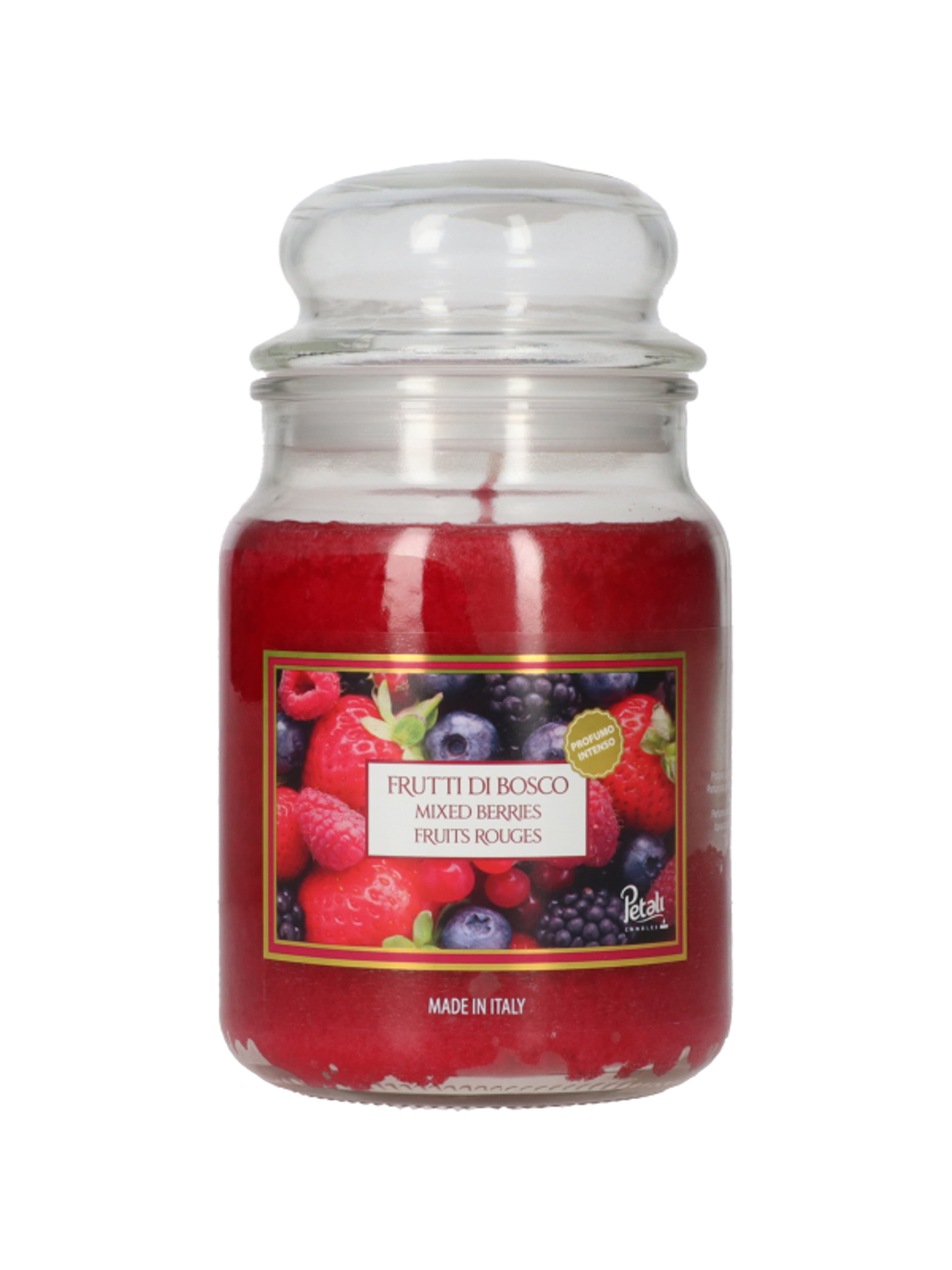 Üveg illatgyertya, Mixed Berry, 510 g - 1 db
