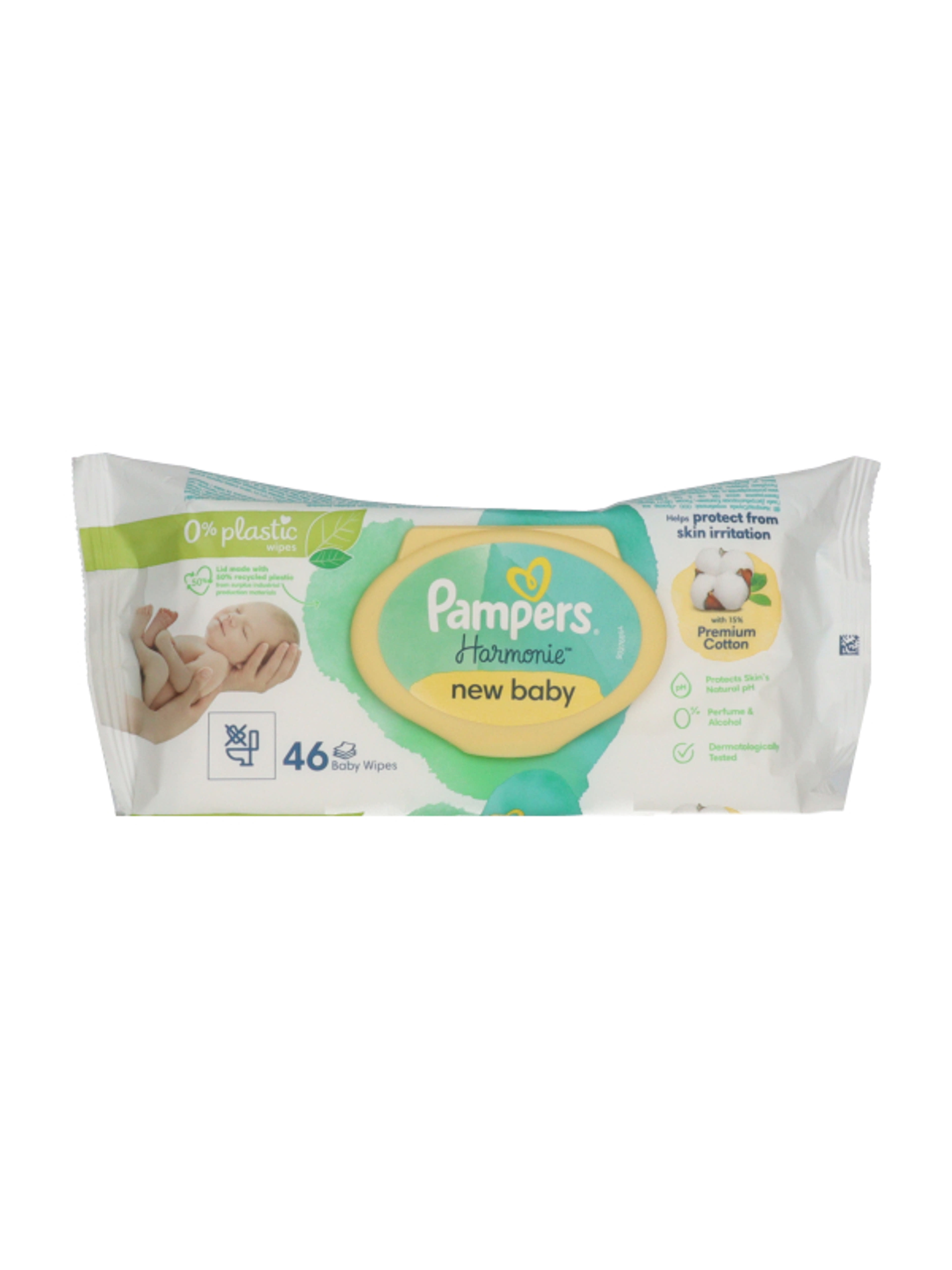 Pampers Harmonie New Baby törlőkendő, műanyagmentes - 46 db-8