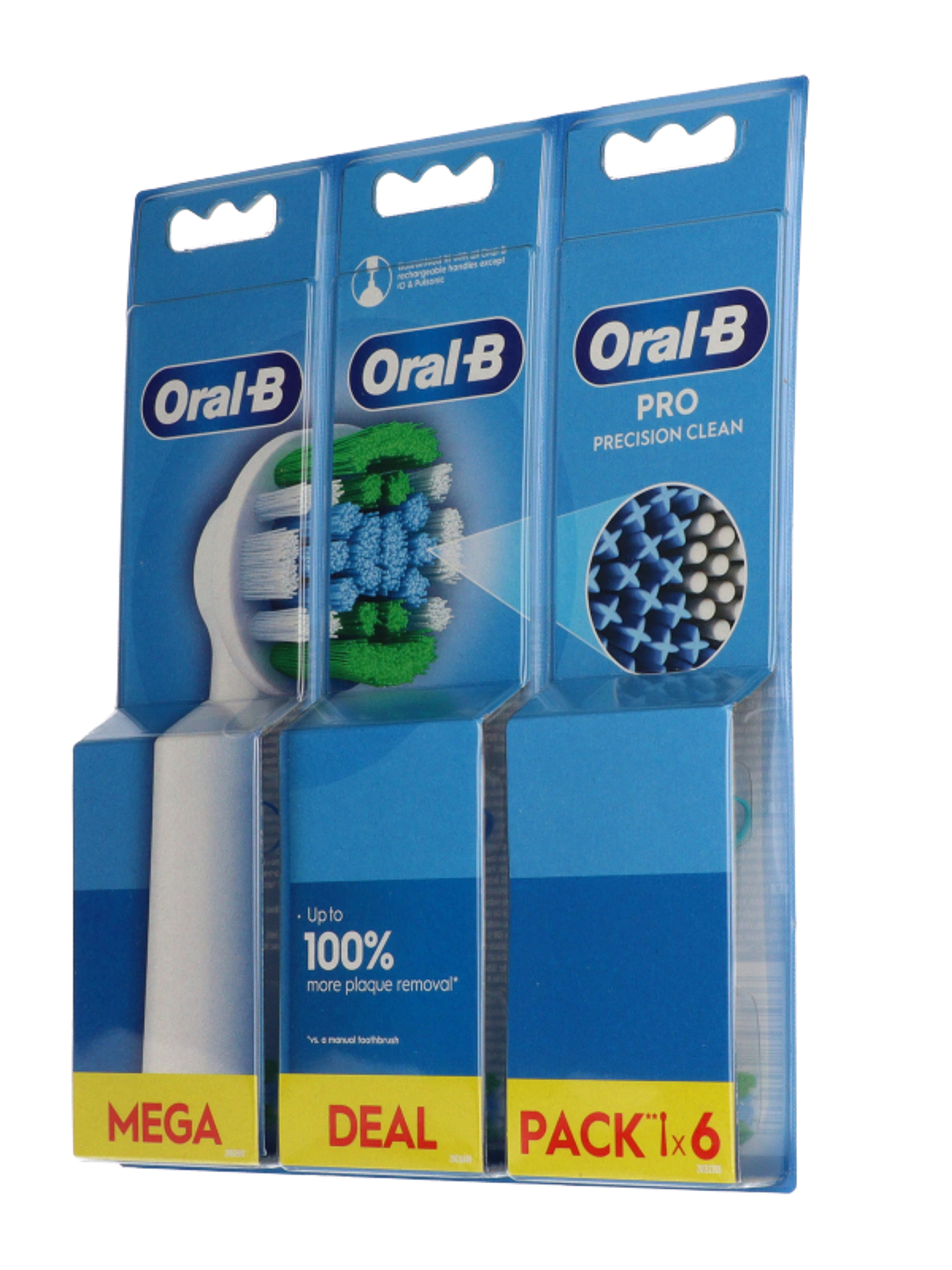 Oral-B Pro Precision Clean elektromos fogkefe pótfej - 6 db-3