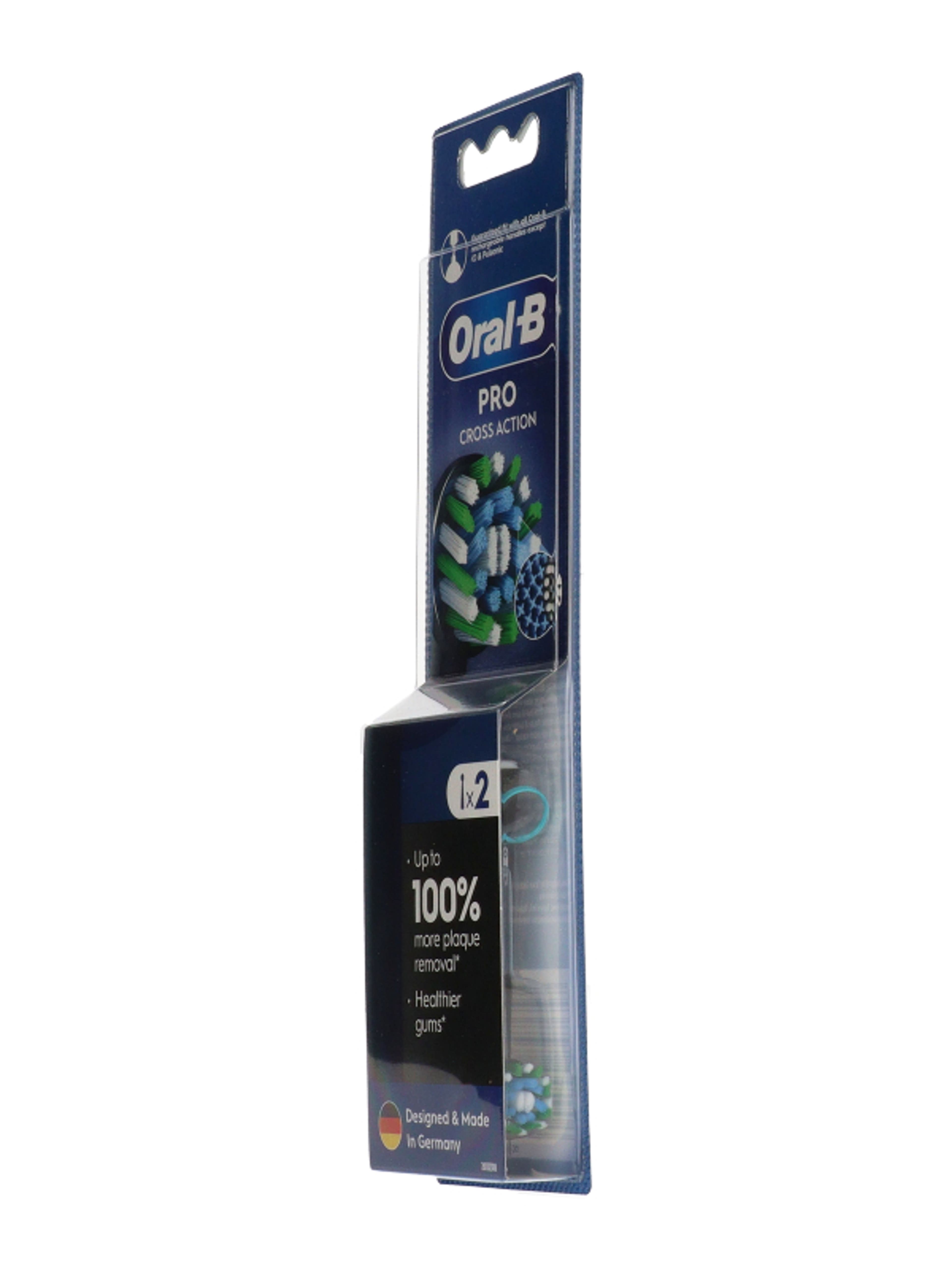 Oral-B Pro Cross Action fogkefefej /fekete -  2 db-3