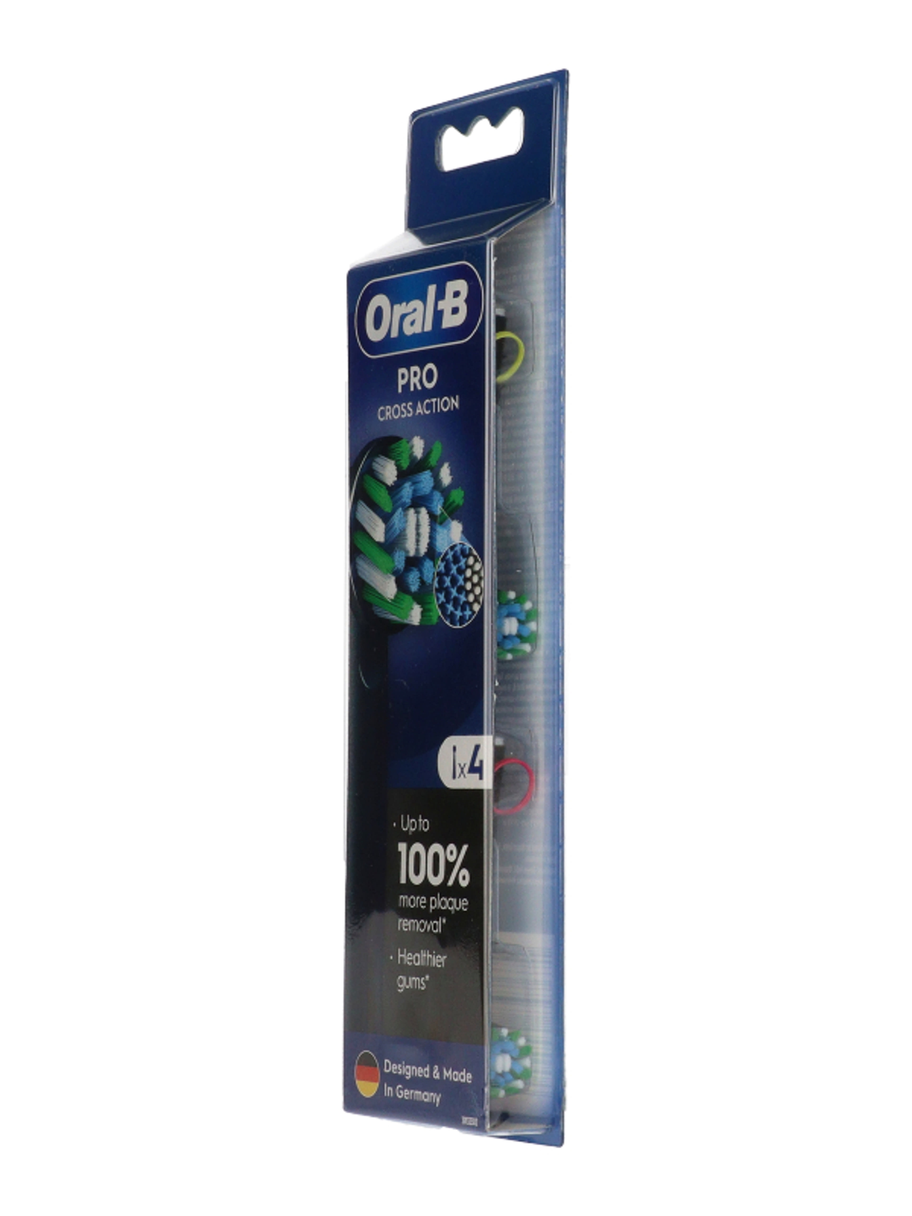 Oral-B Pro Cross Action fogkefefej /fekete - 4 db-3