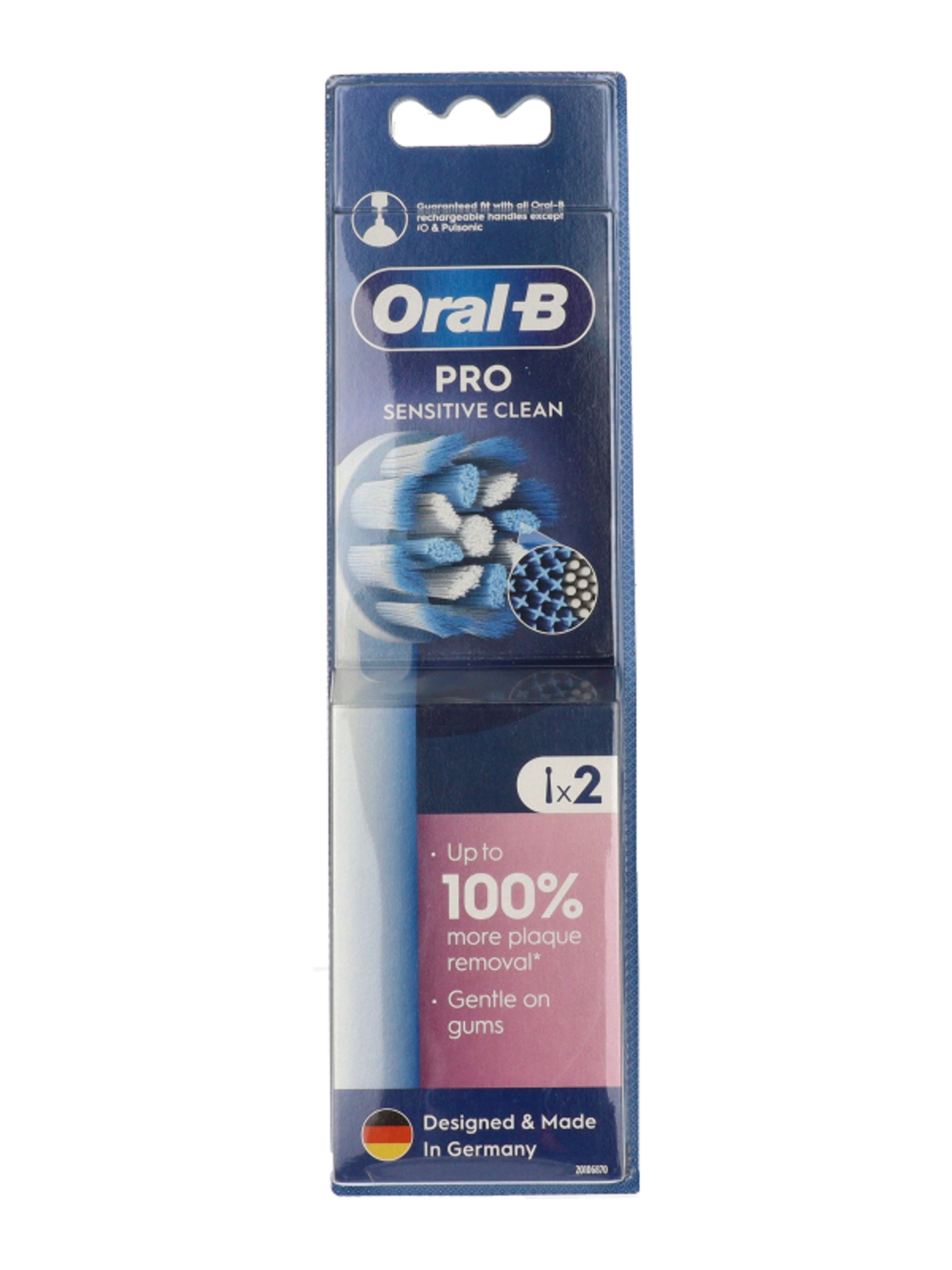 Oral-B Pro Sensitive Clean fogkefefej -  2 db-2